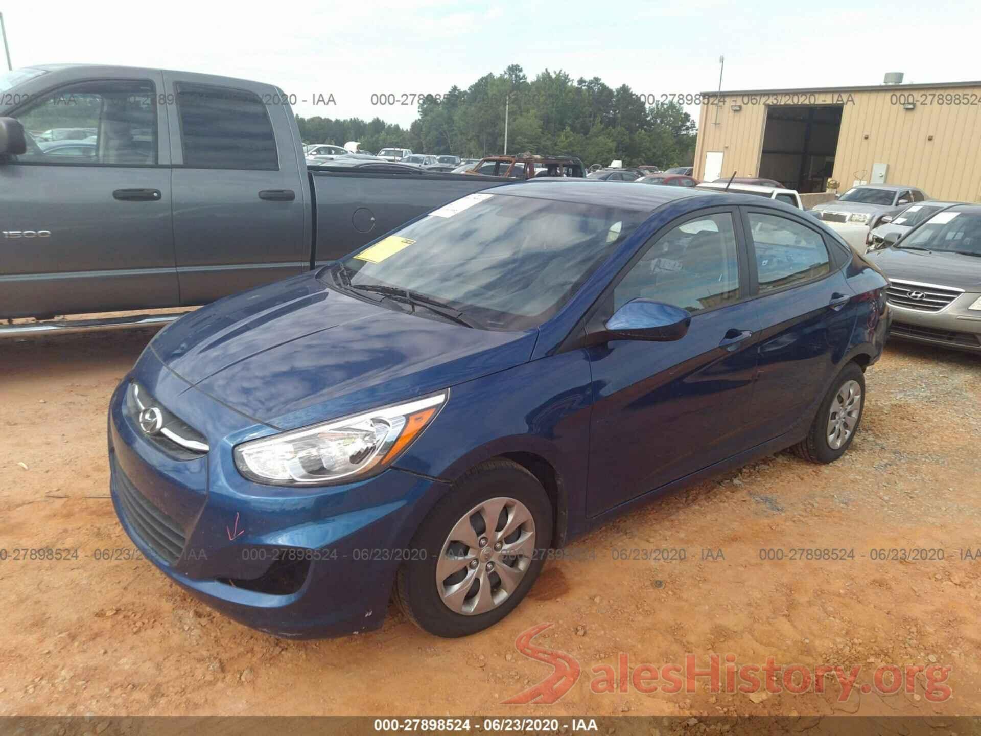 KMHCT4AE3HU252833 2017 HYUNDAI ACCENT