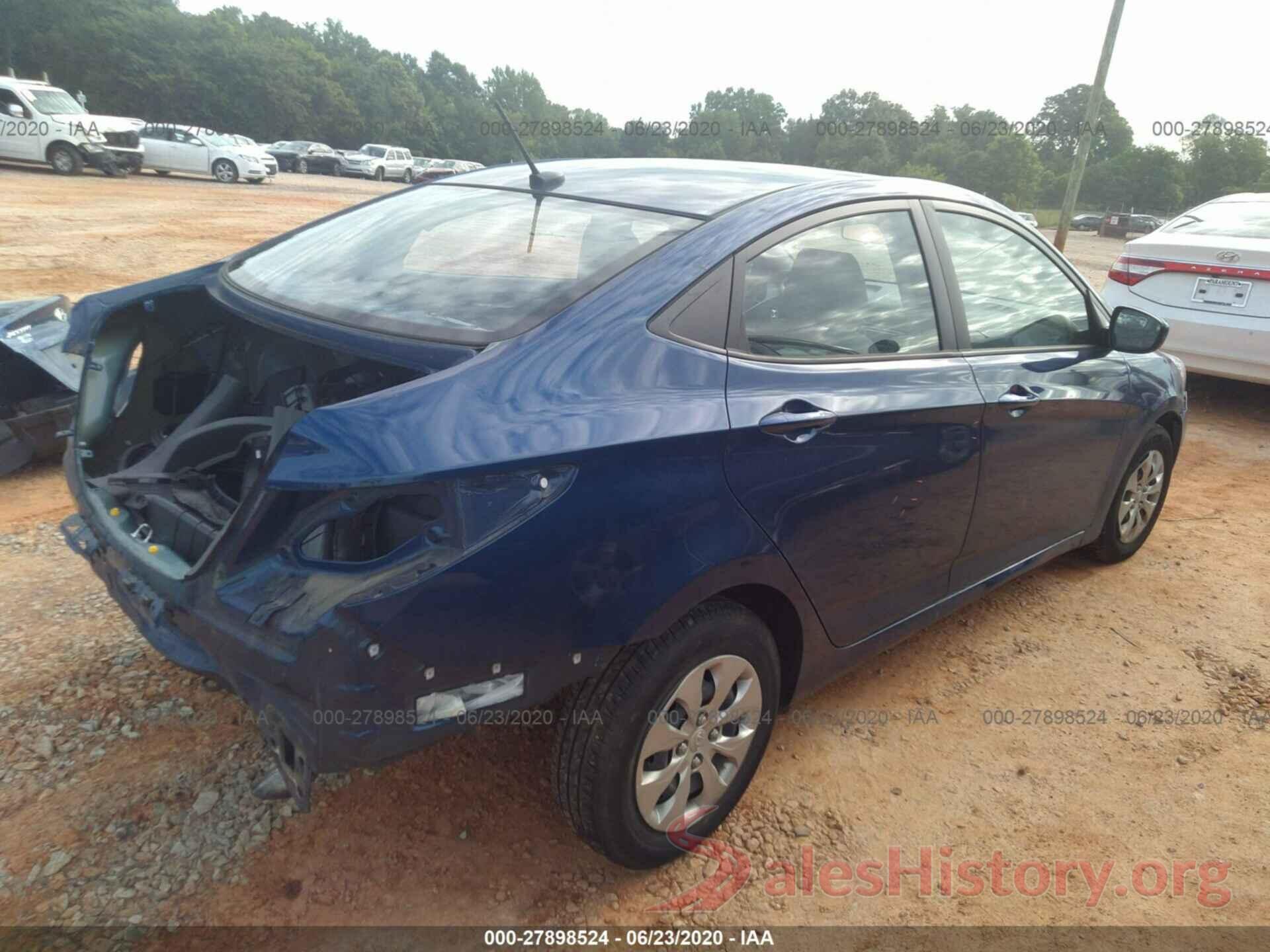 KMHCT4AE3HU252833 2017 HYUNDAI ACCENT