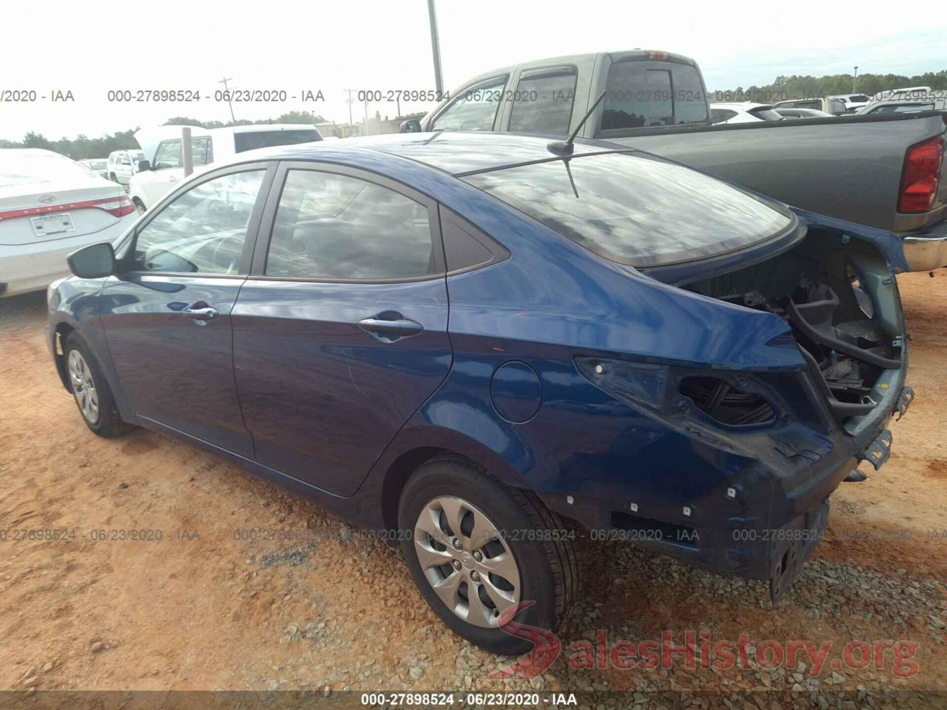 KMHCT4AE3HU252833 2017 HYUNDAI ACCENT