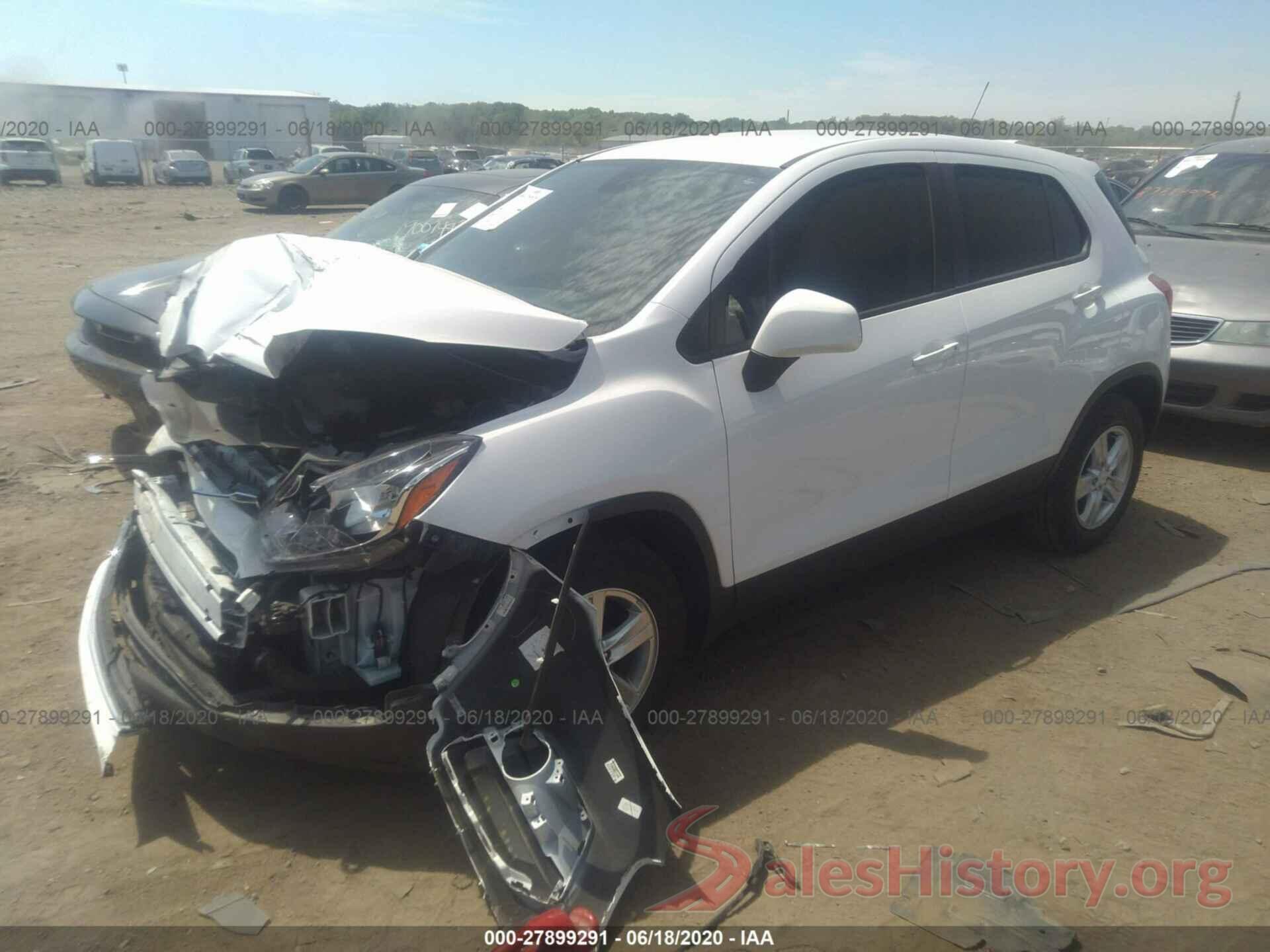 3GNCJKSB0KL191808 2019 CHEVROLET TRAX