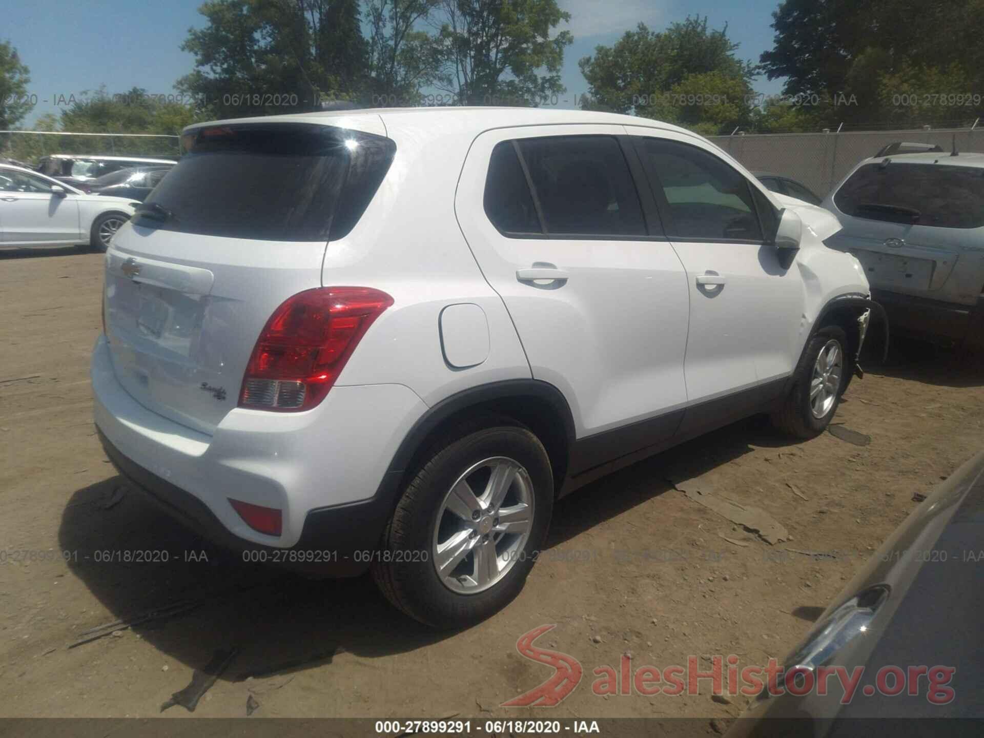 3GNCJKSB0KL191808 2019 CHEVROLET TRAX