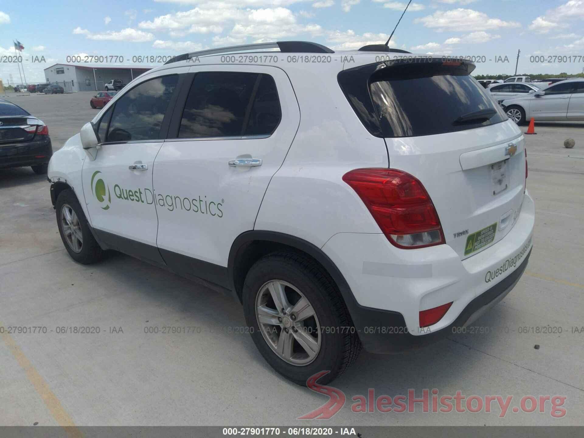 3GNCJLSB4HL189302 2017 CHEVROLET TRAX