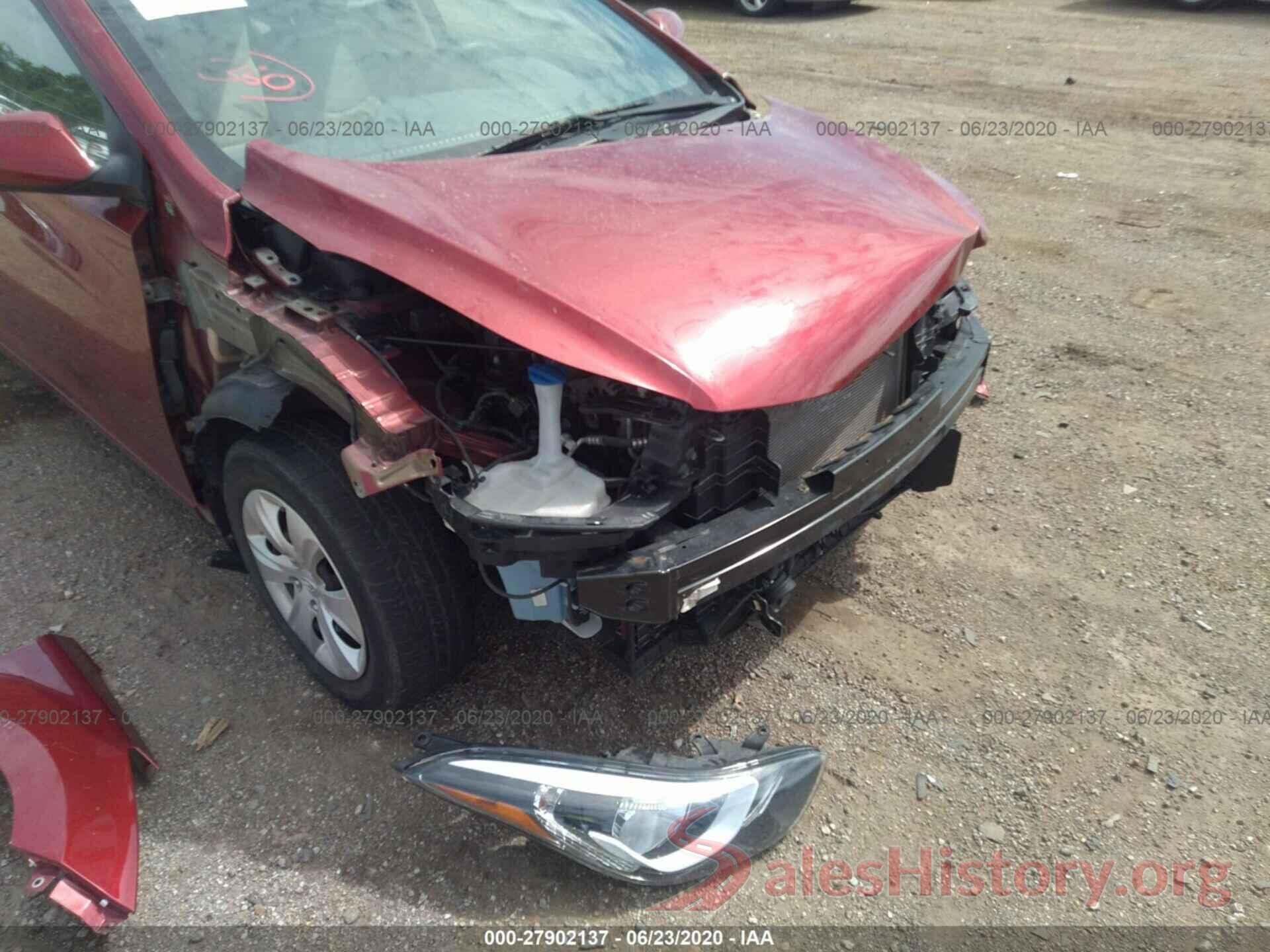 5NPDH4AE2GH795478 2016 Hyundai Elantra