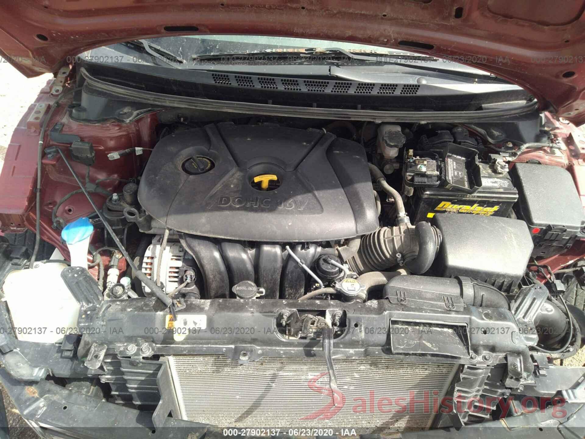 5NPDH4AE2GH795478 2016 Hyundai Elantra