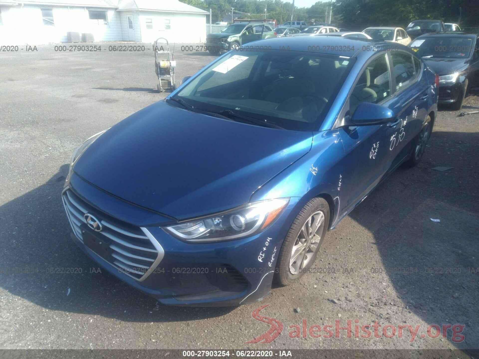 5NPD84LF1JH291050 2018 Hyundai Elantra