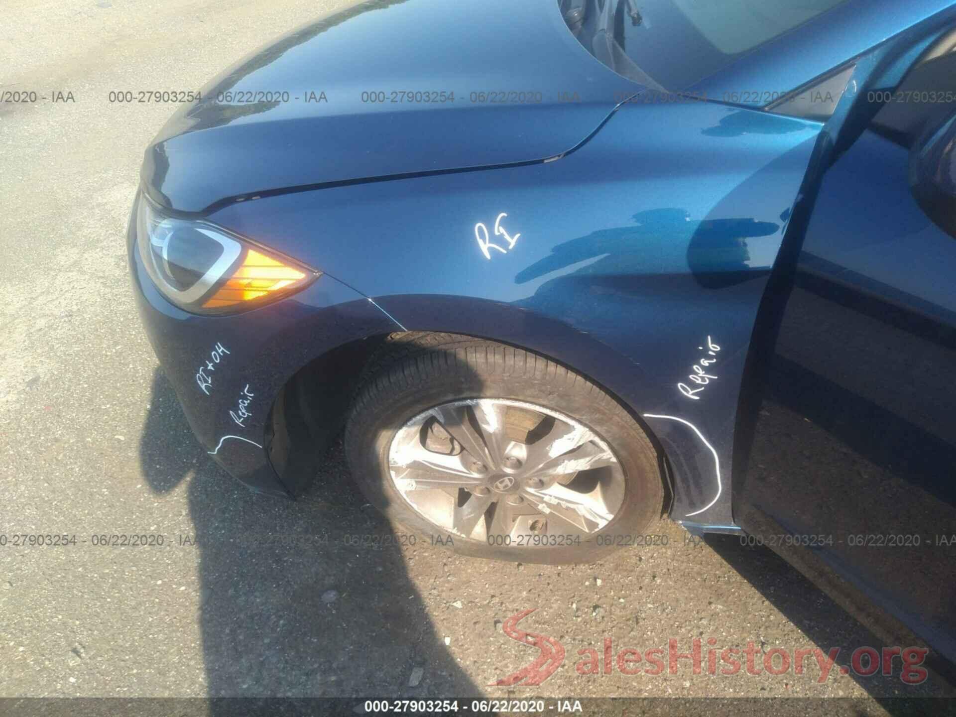 5NPD84LF1JH291050 2018 Hyundai Elantra