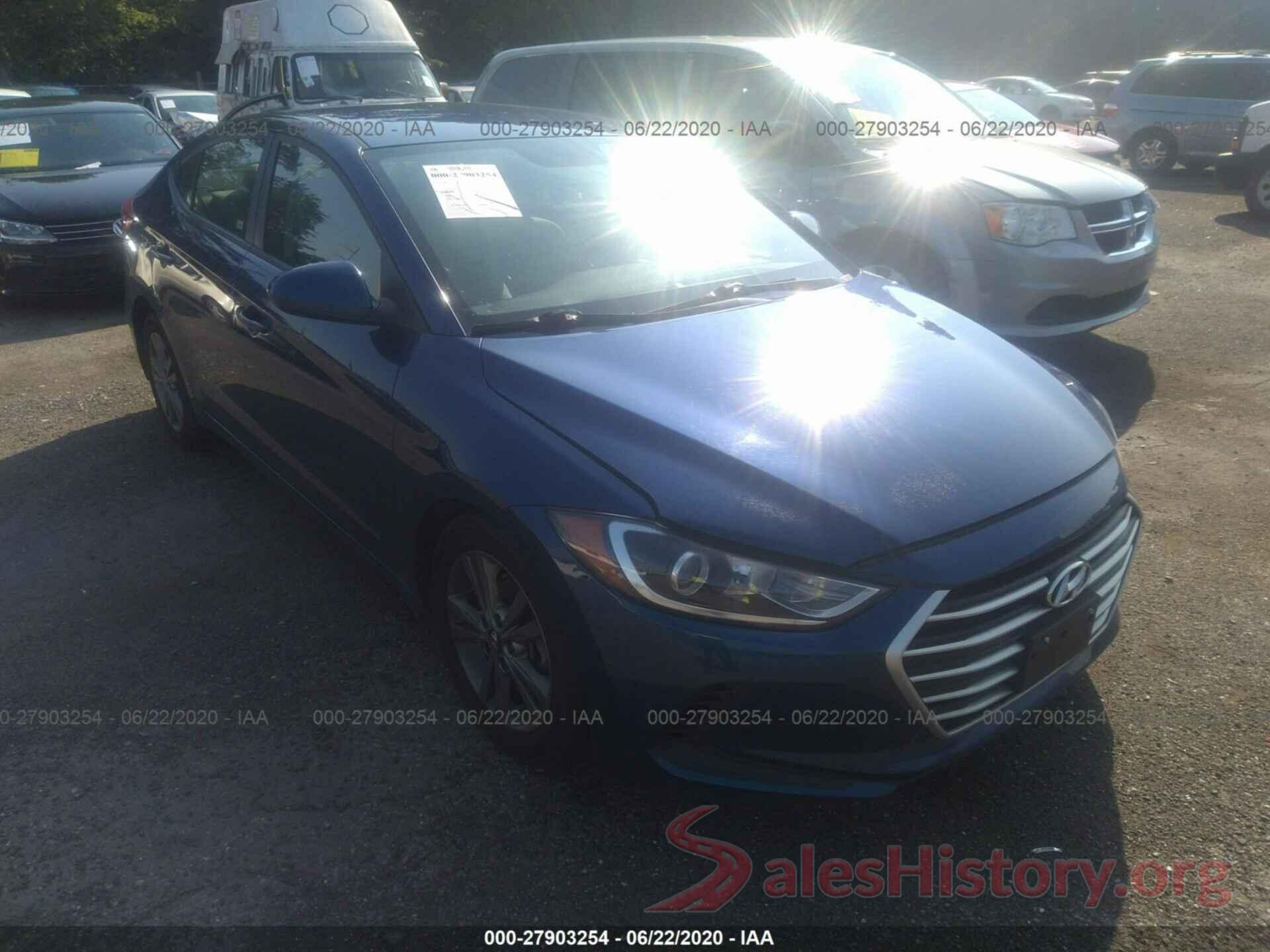 5NPD84LF1JH291050 2018 Hyundai Elantra