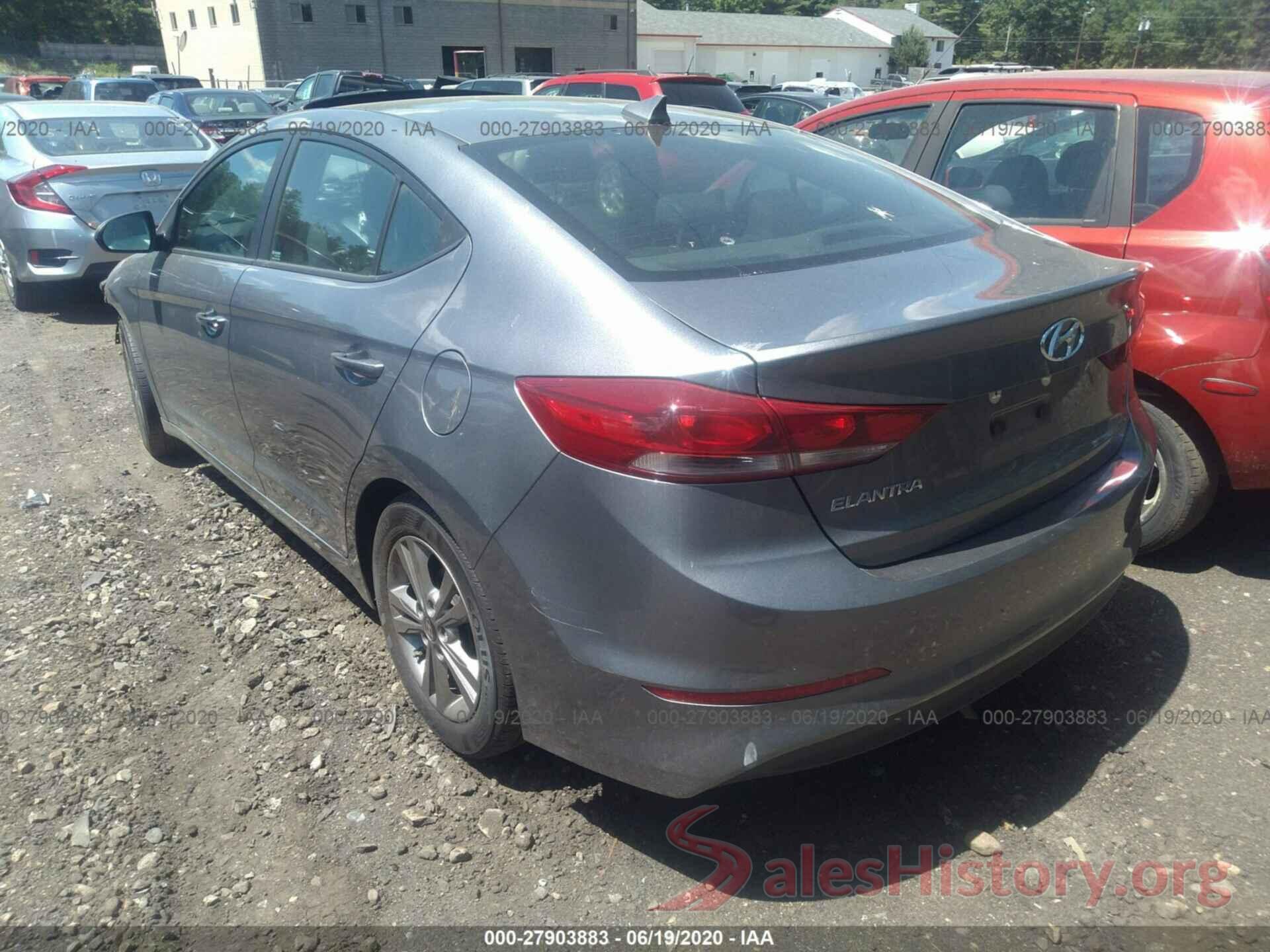 KMHD84LF4JU554164 2018 Hyundai Elantra