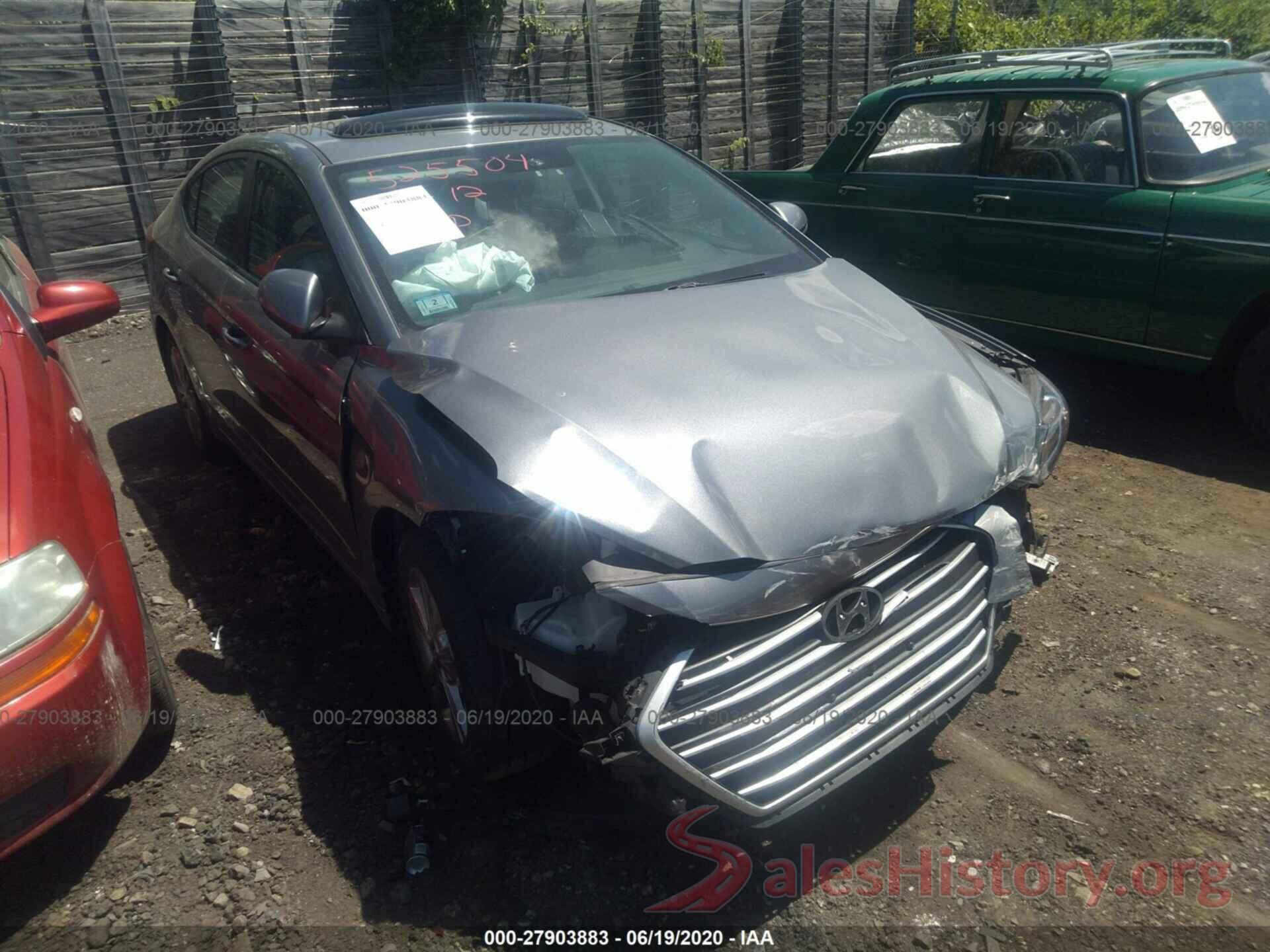 KMHD84LF4JU554164 2018 Hyundai Elantra