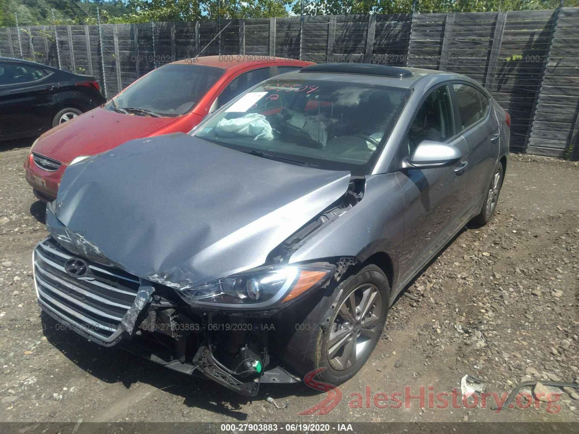 KMHD84LF4JU554164 2018 Hyundai Elantra