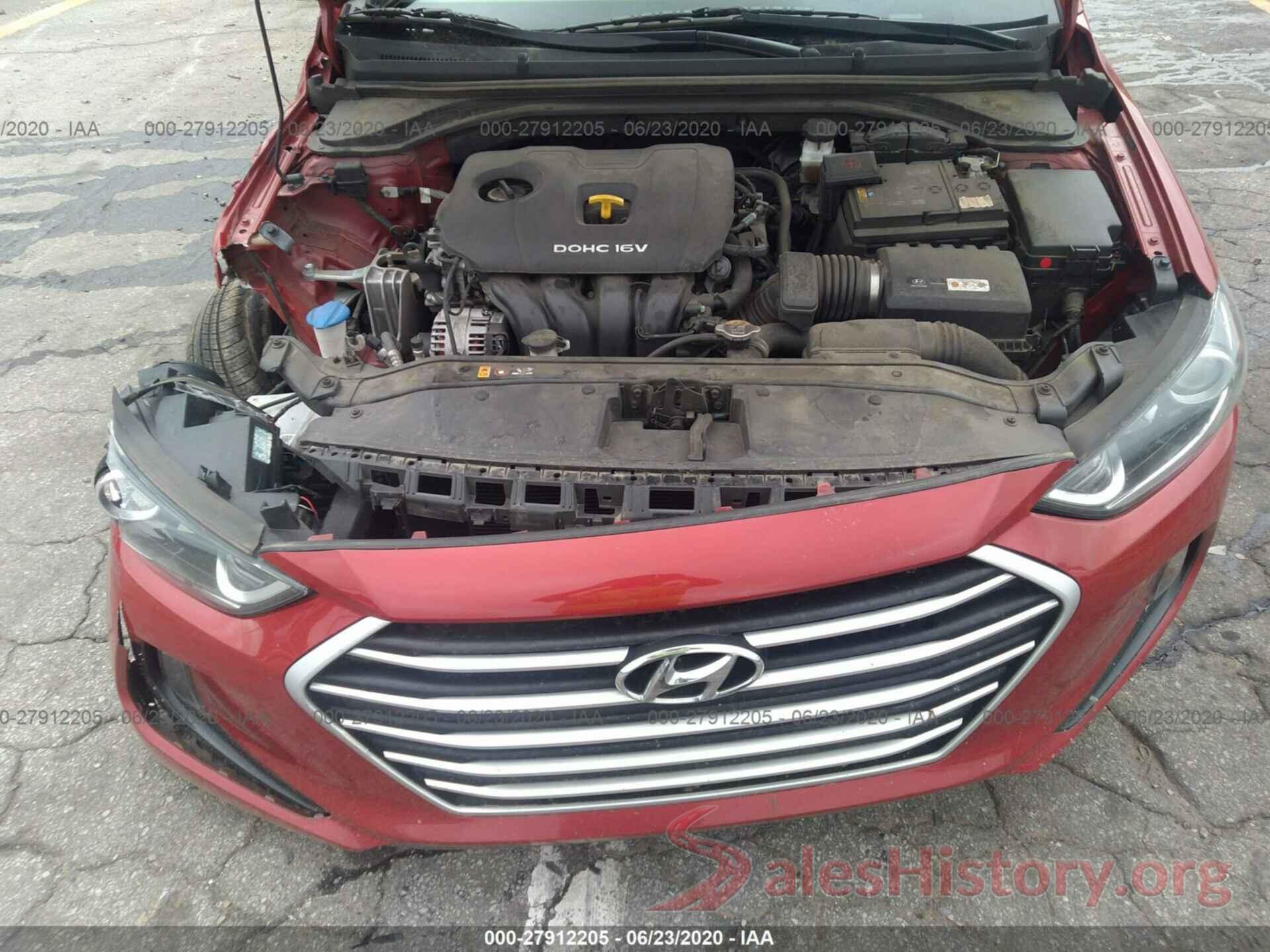 5NPD84LF0JH312065 2018 Hyundai Elantra