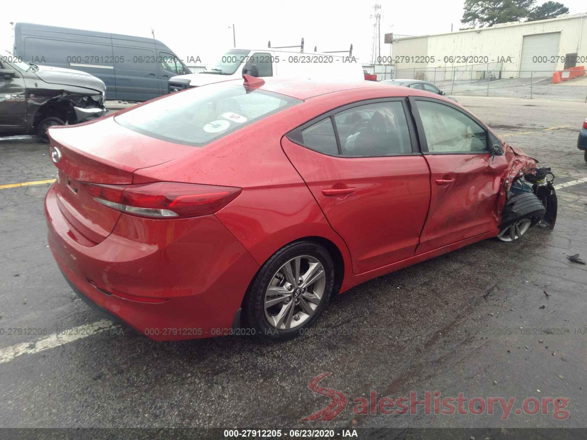 5NPD84LF0JH312065 2018 Hyundai Elantra