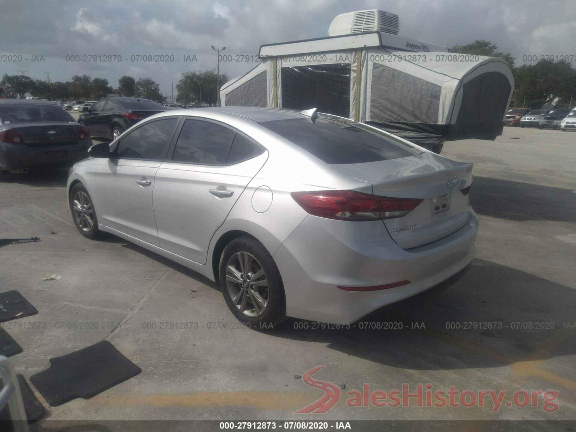 5NPD84LF4JH331167 2018 Hyundai Elantra