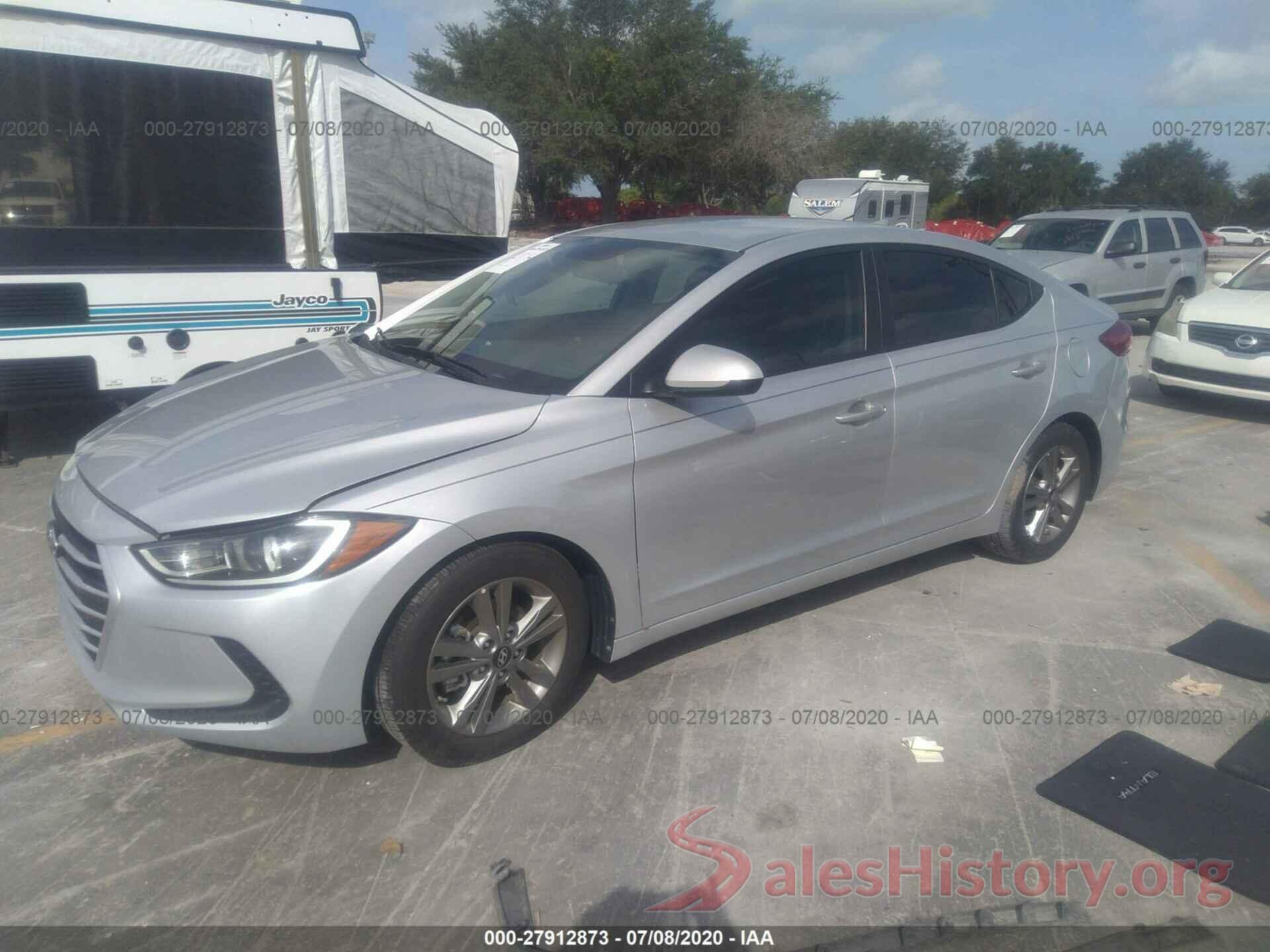 5NPD84LF4JH331167 2018 Hyundai Elantra