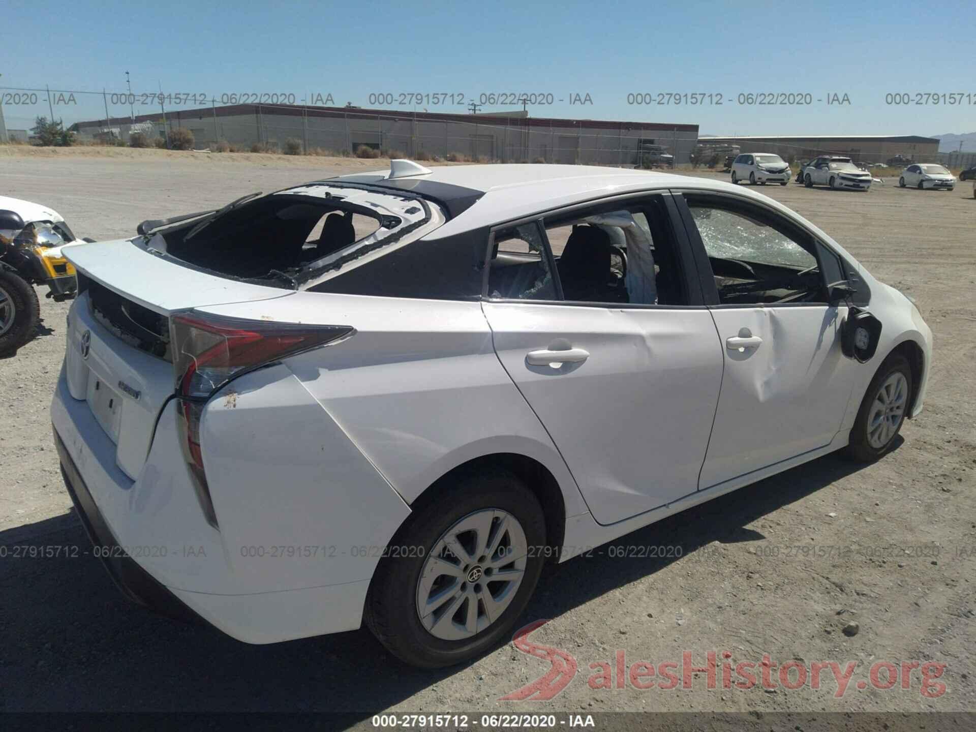 JTDKBRFU7G3517810 2016 Toyota Prius