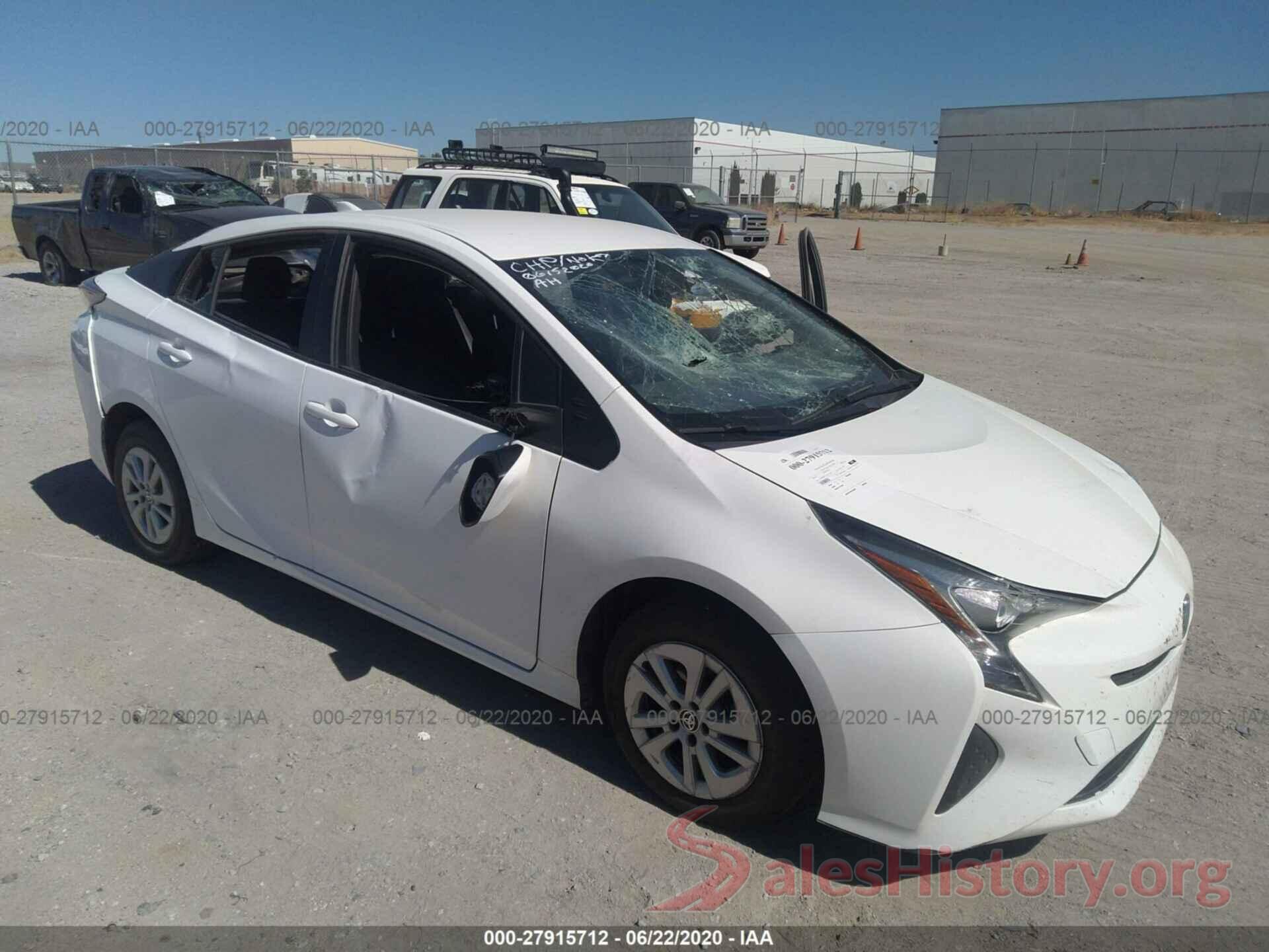 JTDKBRFU7G3517810 2016 Toyota Prius