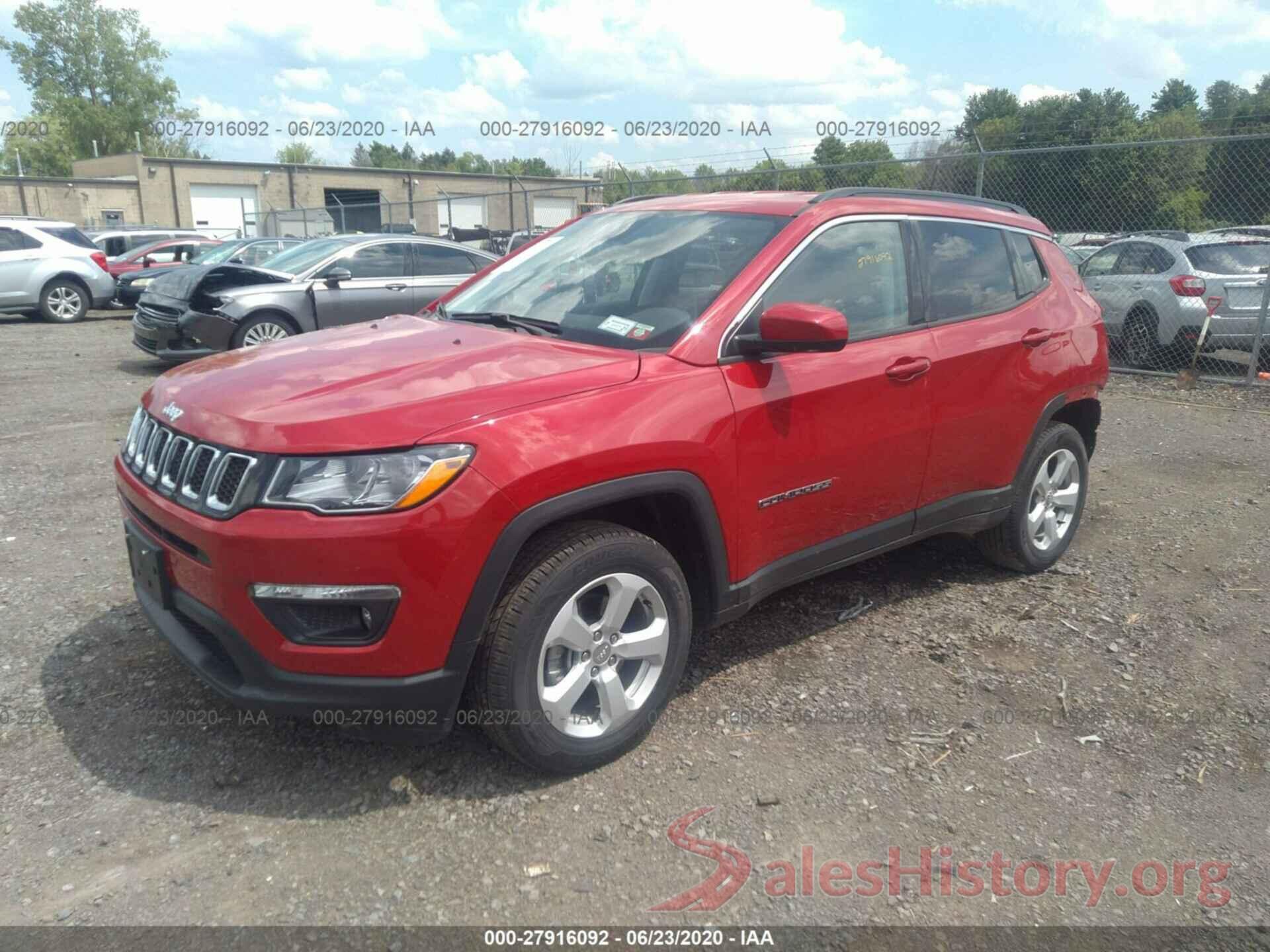 3C4NJDBB2KT601537 2019 JEEP COMPASS