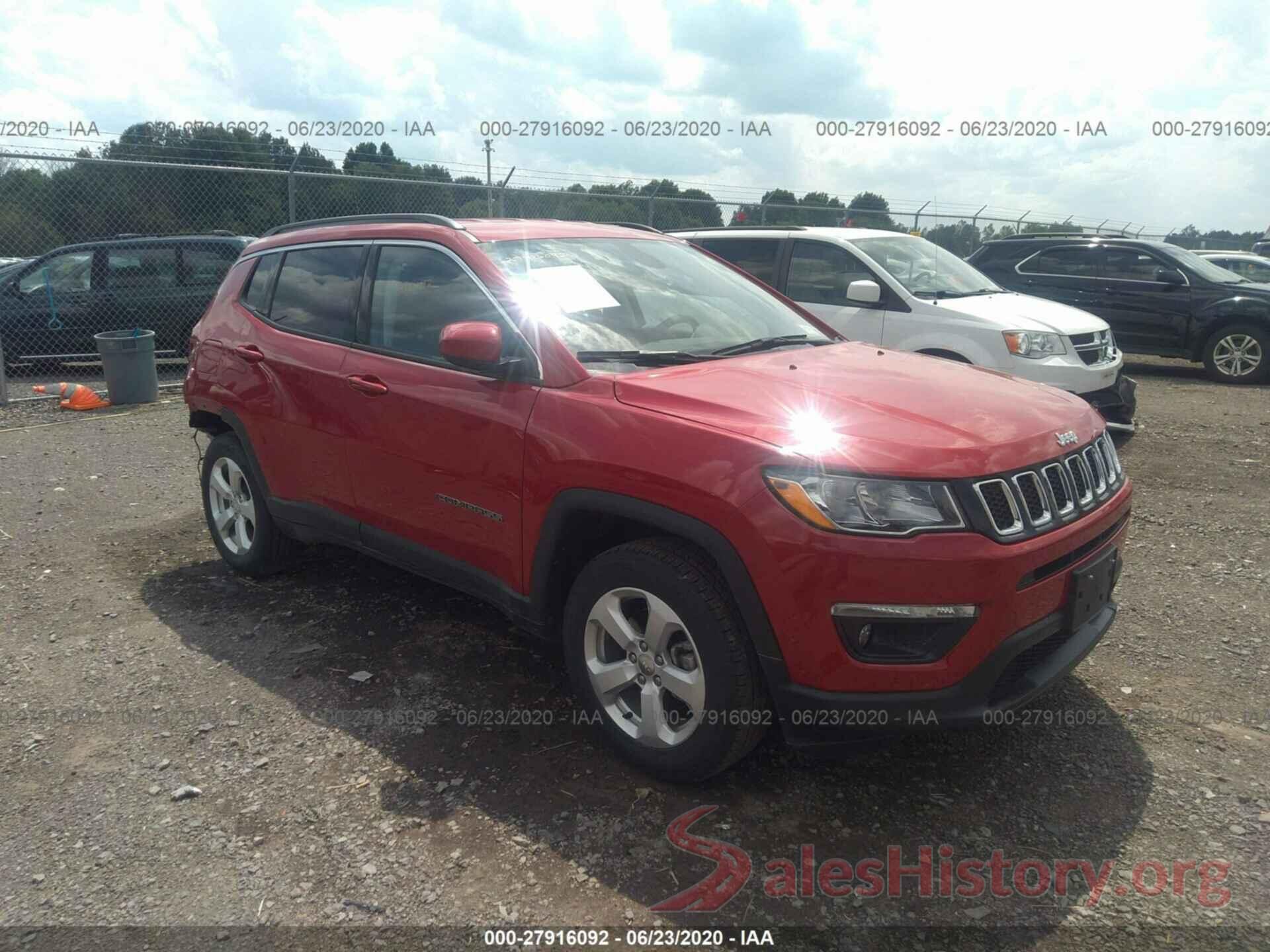 3C4NJDBB2KT601537 2019 JEEP COMPASS