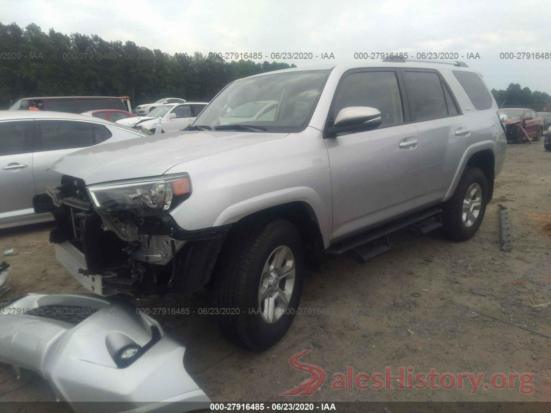 JTEBU5JR4K5716540 2019 TOYOTA 4RUNNER