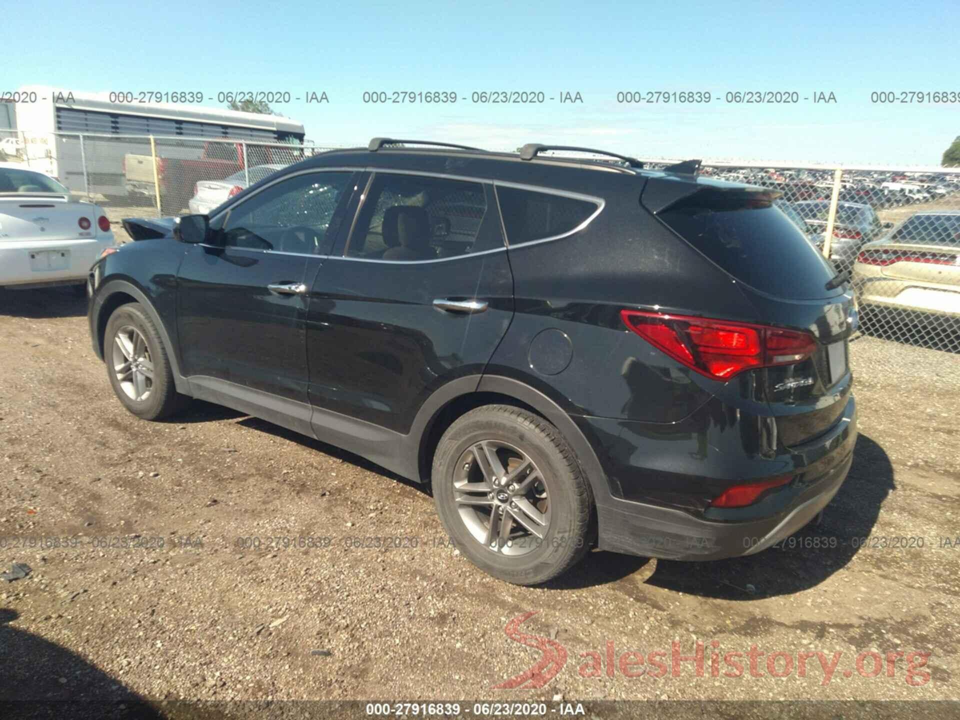 5NMZUDLB4HH008338 2017 HYUNDAI SANTA FE SPORT