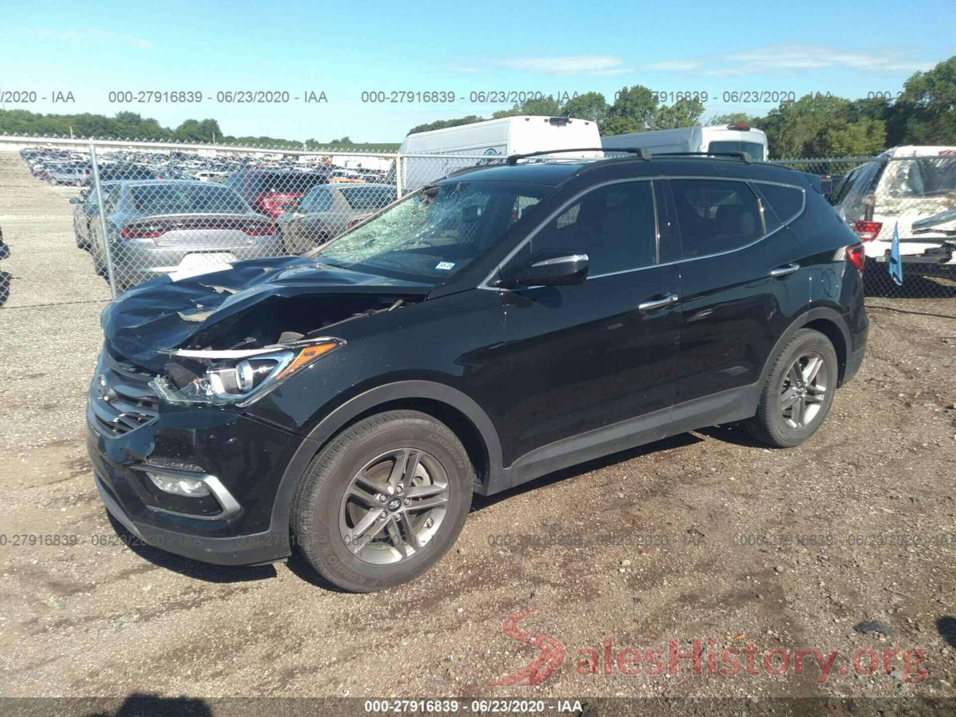 5NMZUDLB4HH008338 2017 HYUNDAI SANTA FE SPORT