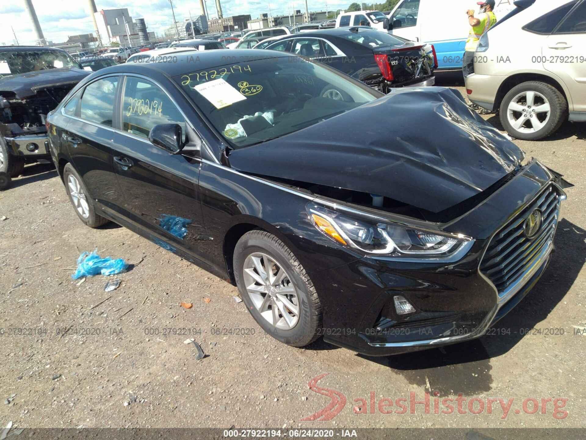 5NPE24AF0KH767587 2019 HYUNDAI SONATA