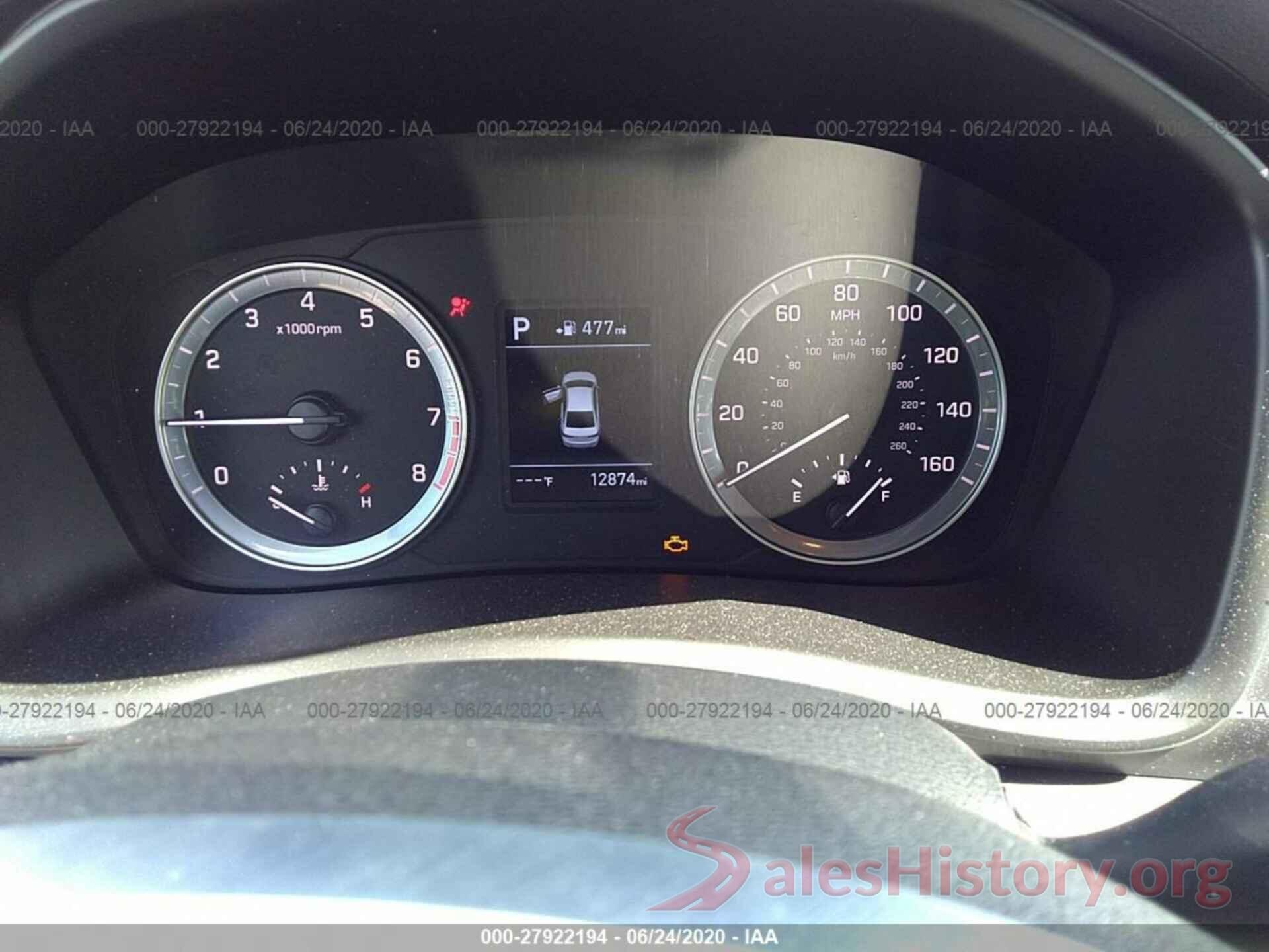 5NPE24AF0KH767587 2019 HYUNDAI SONATA