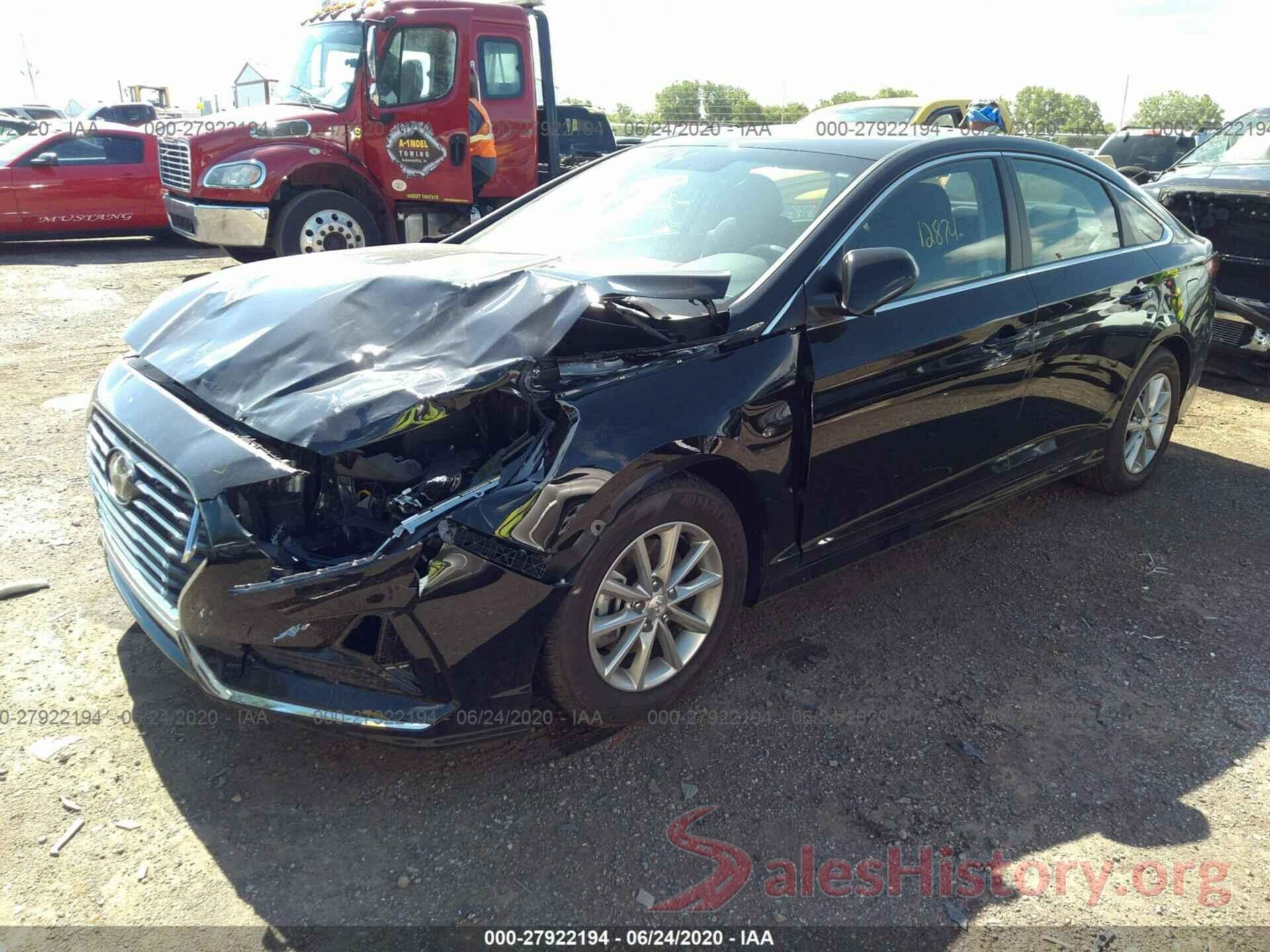 5NPE24AF0KH767587 2019 HYUNDAI SONATA