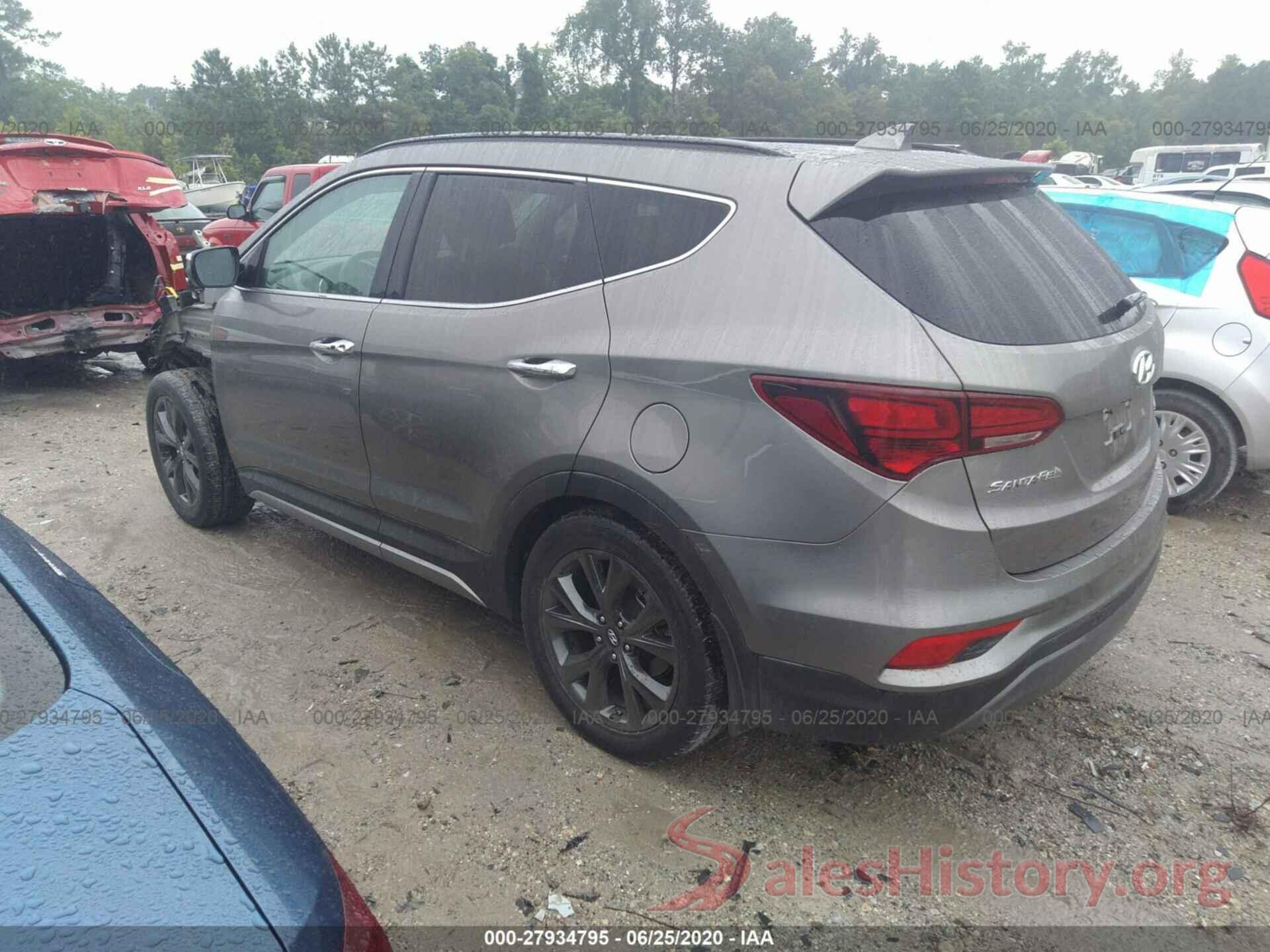 5XYZW4LA2HG465452 2017 Hyundai SANTA FE SPORT