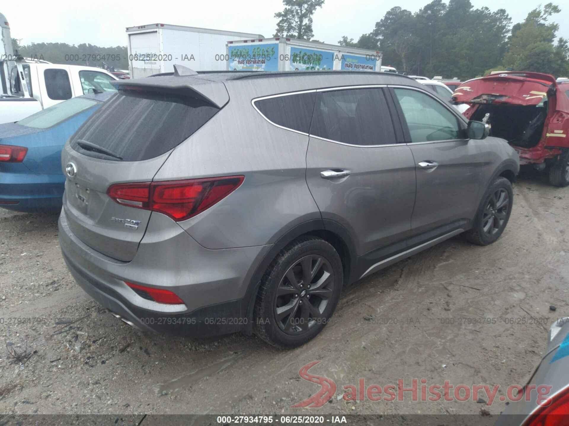 5XYZW4LA2HG465452 2017 Hyundai SANTA FE SPORT