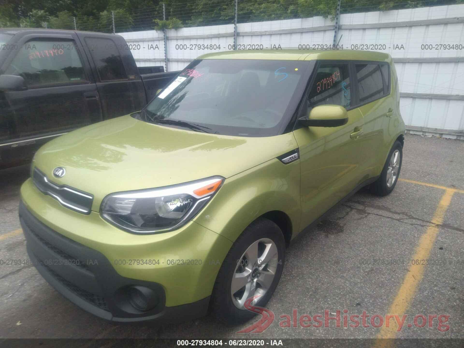 KNDJN2A27K7916637 2019 KIA SOUL