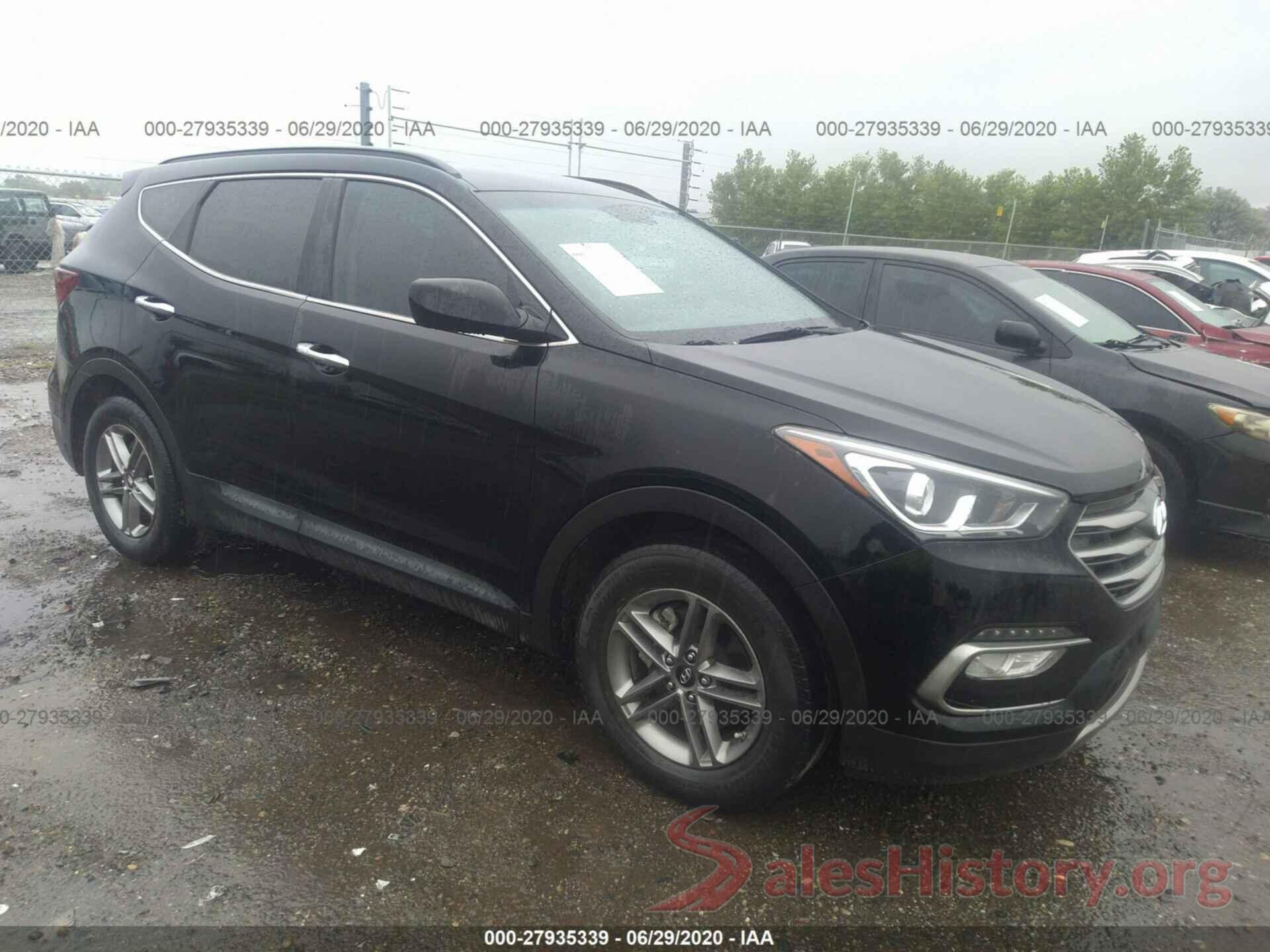 5XYZU3LB4HG410882 2017 Hyundai Santa FE Sport