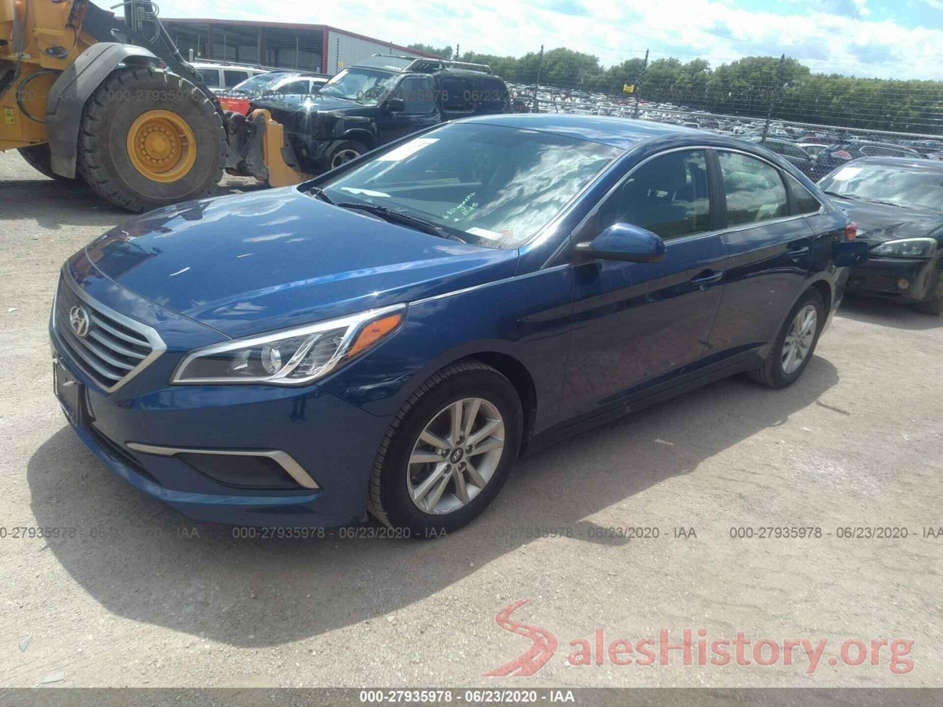 5NPE24AF4HH509596 2017 Hyundai Sonata