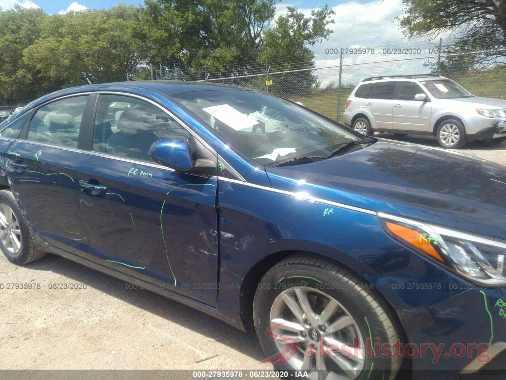 5NPE24AF4HH509596 2017 Hyundai Sonata