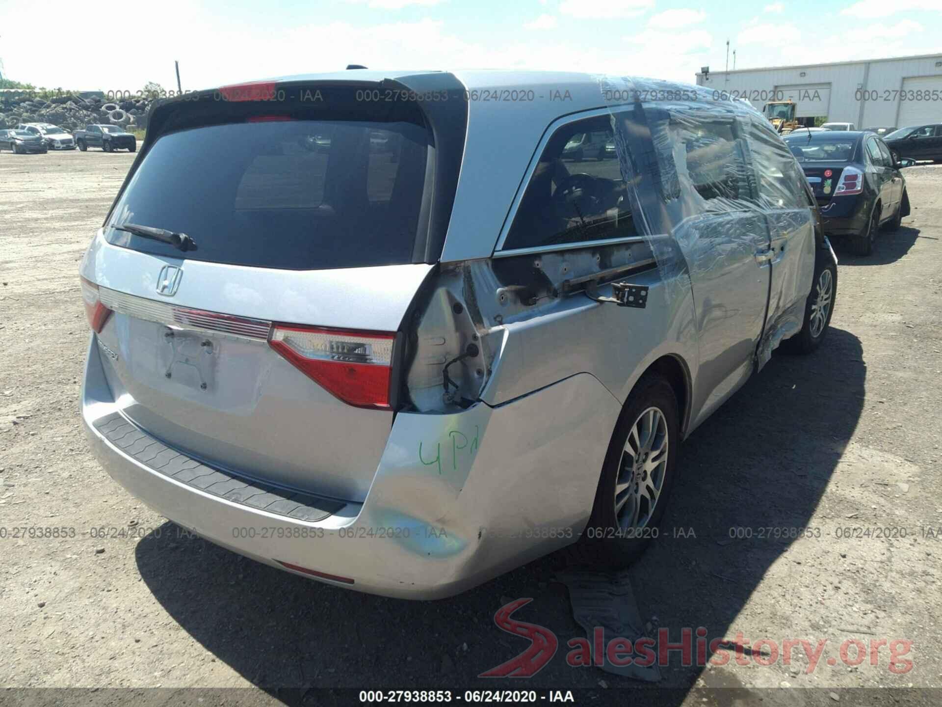 5FNRL5H62DB029172 2013 HONDA ODYSSEY