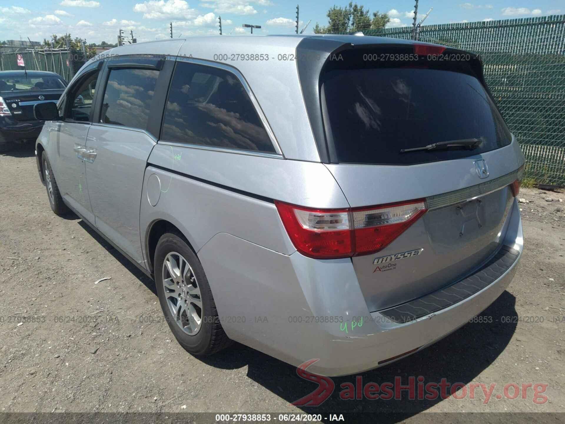 5FNRL5H62DB029172 2013 HONDA ODYSSEY