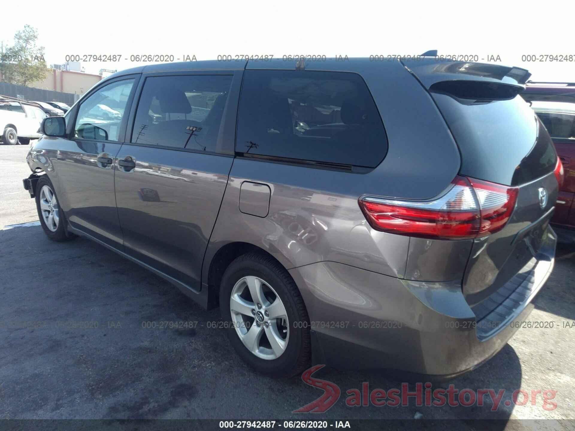 5TDZZ3DC5LS043902 2020 TOYOTA SIENNA