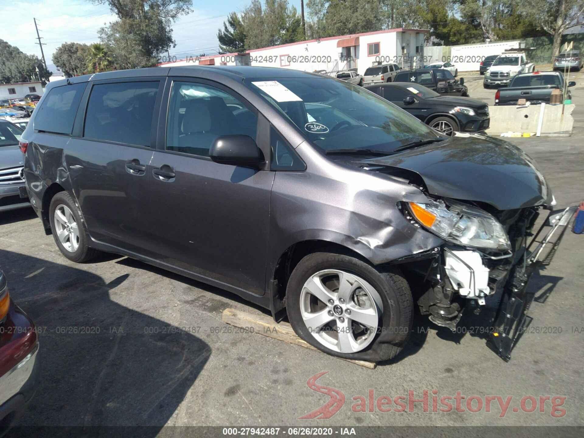 5TDZZ3DC5LS043902 2020 TOYOTA SIENNA