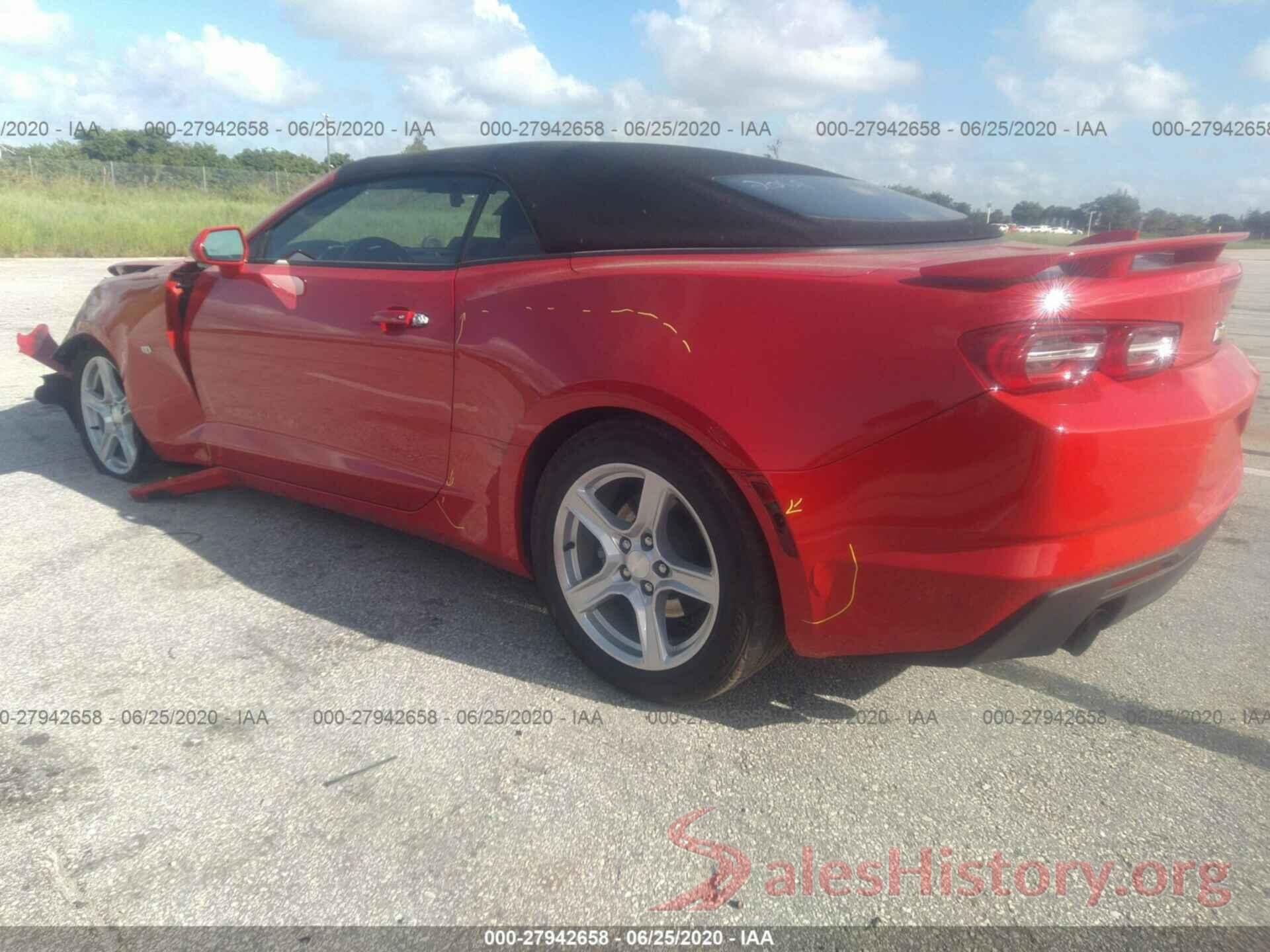 1G1FB3DS2K0105314 2019 CHEVROLET CAMARO