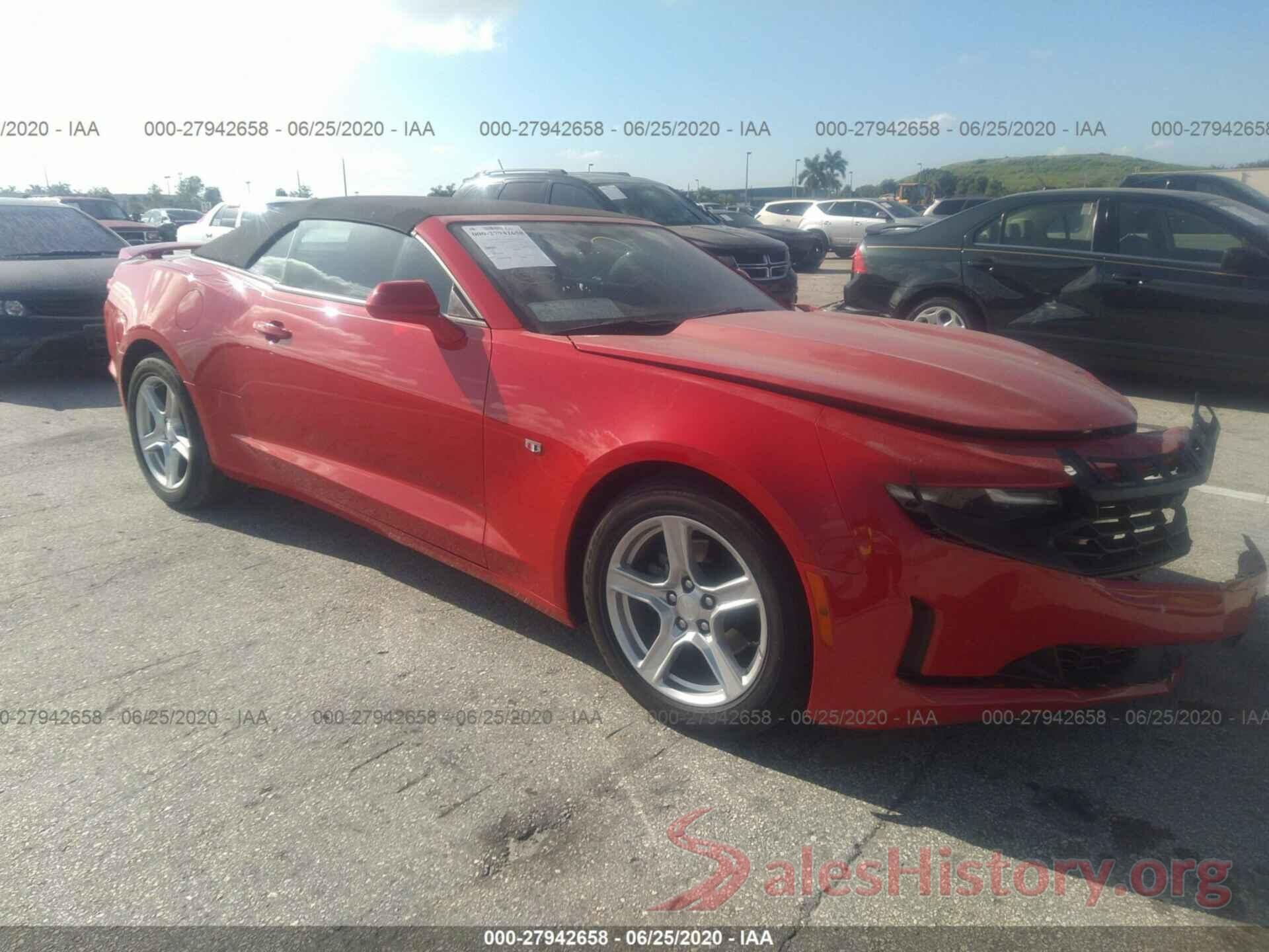 1G1FB3DS2K0105314 2019 CHEVROLET CAMARO