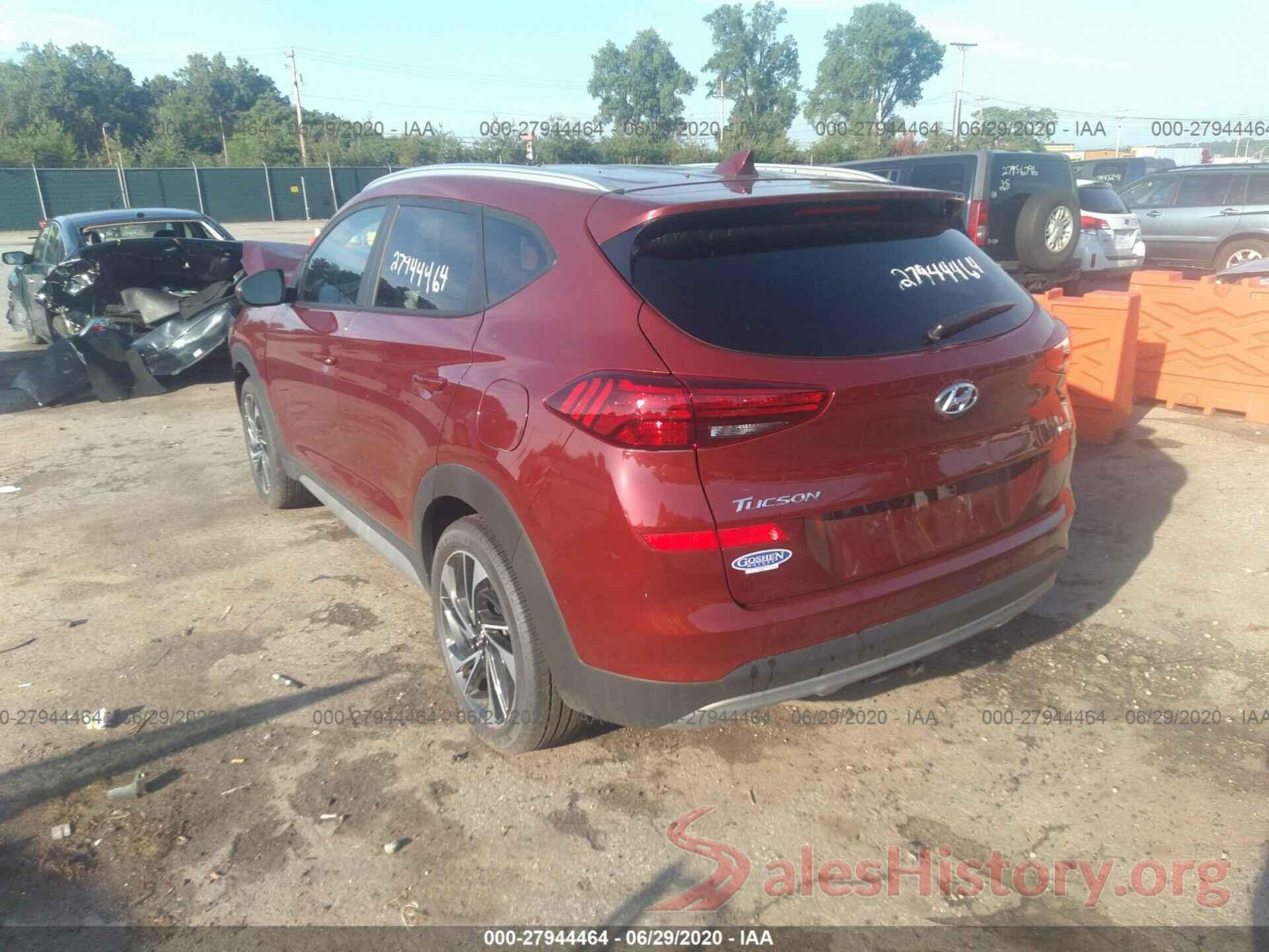 KM8J3CAL8LU093039 2020 HYUNDAI TUCSON