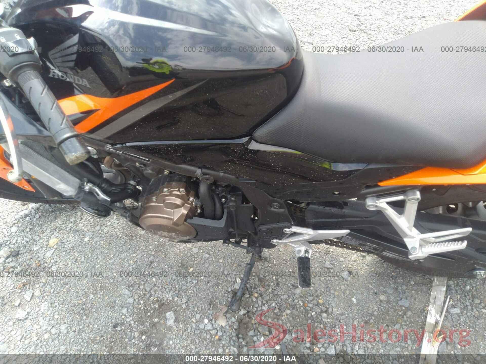 MLHPC4467H5400306 2017 HONDA CBR500