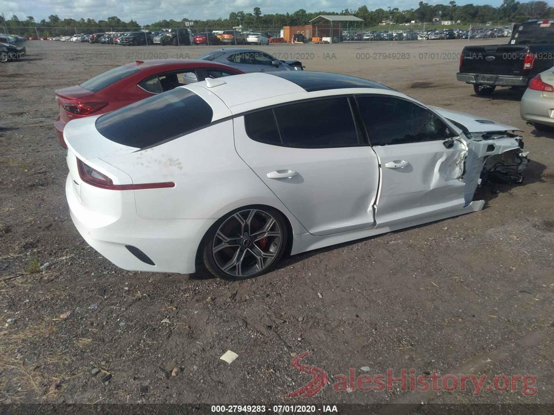 KNAE55LC9K6059457 2019 KIA STINGER