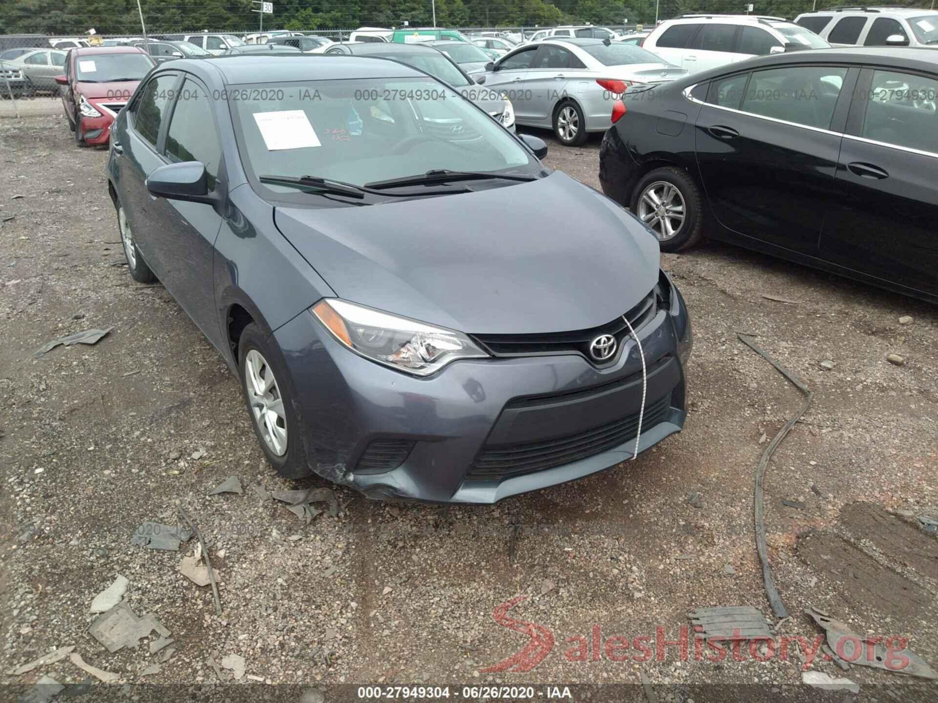 5YFBURHEXGP567608 2016 Toyota Corolla