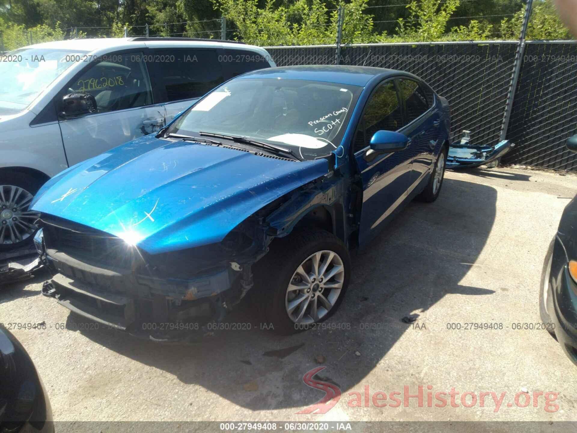 3FA6P0H71HR370835 2017 Ford Fusion