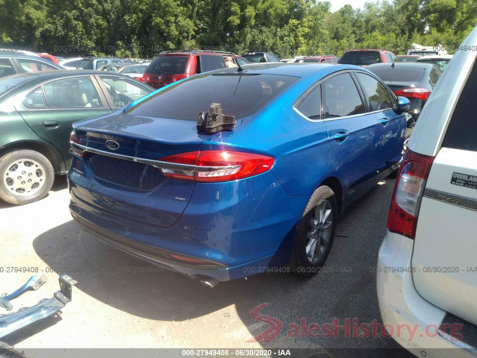 3FA6P0H71HR370835 2017 Ford Fusion