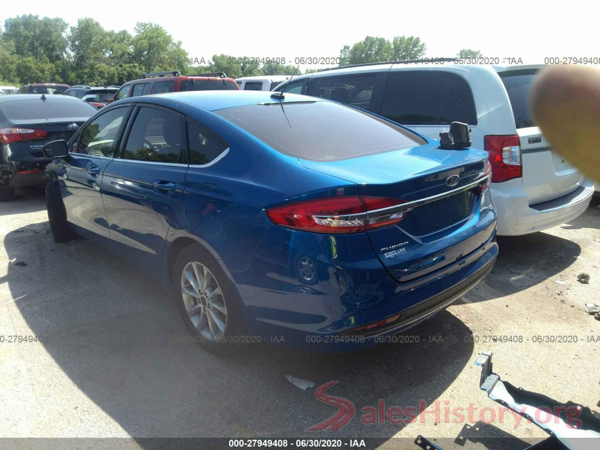 3FA6P0H71HR370835 2017 Ford Fusion