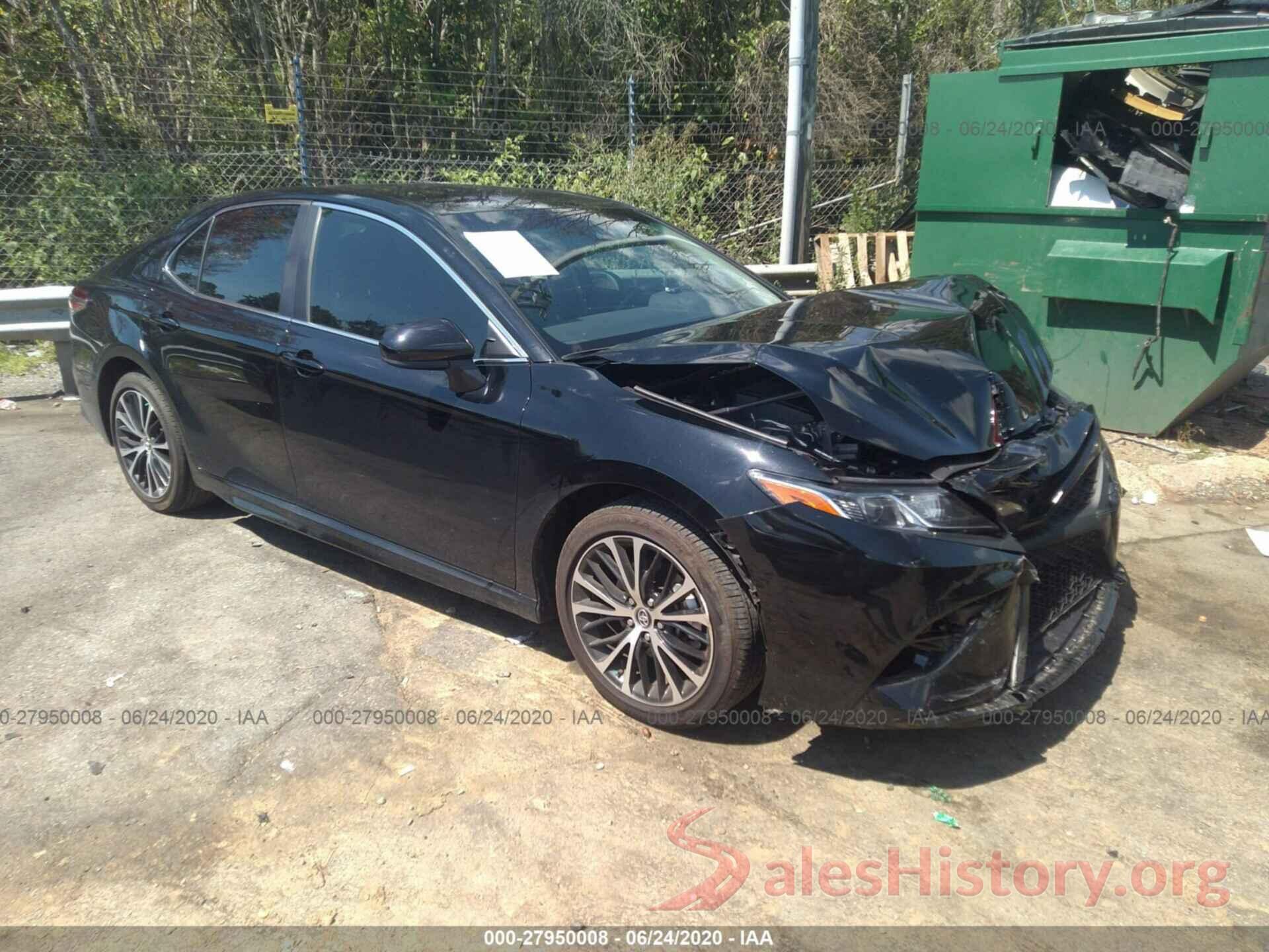 4T1B11HK2KU281193 2019 TOYOTA CAMRY