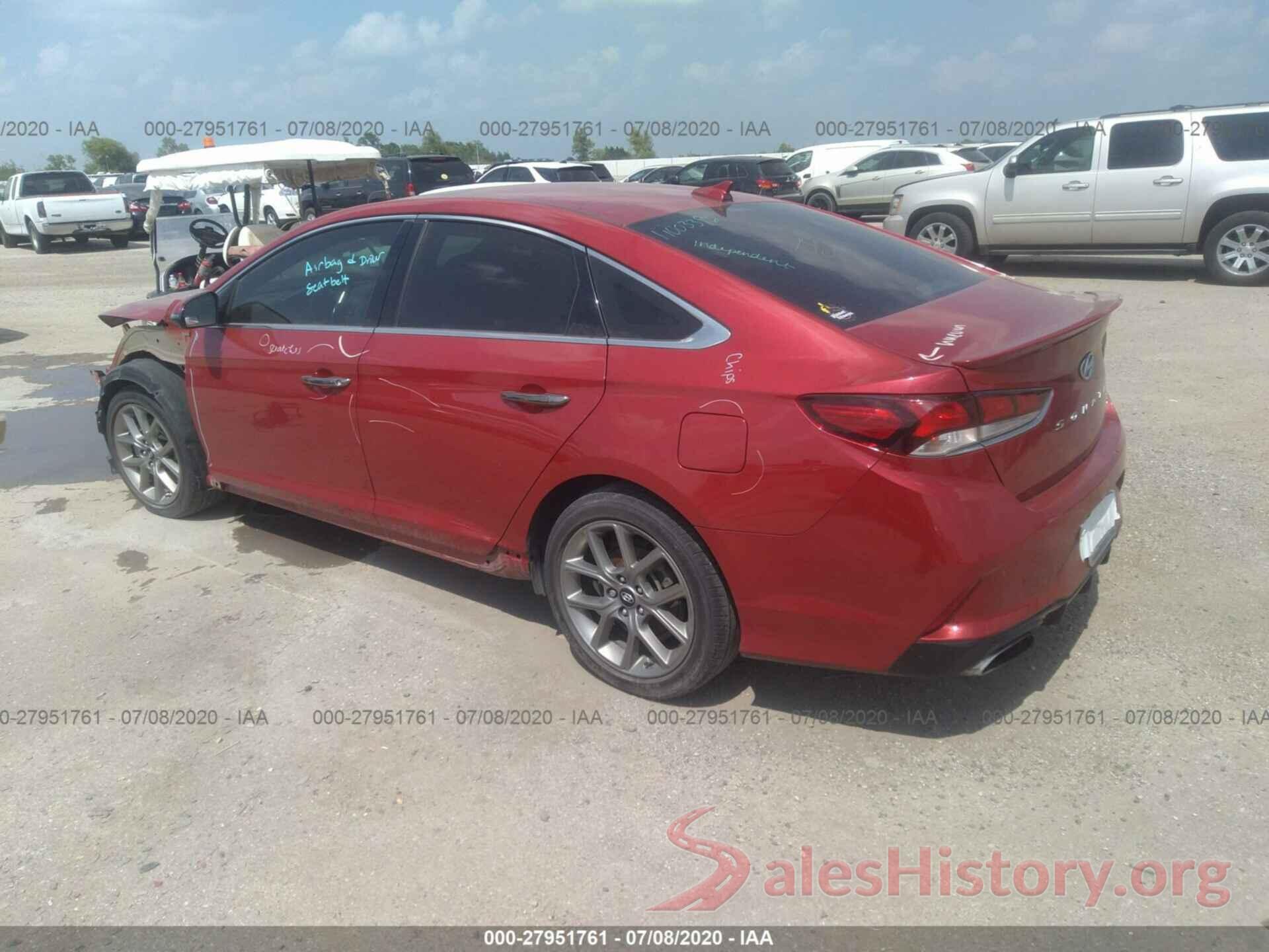 5NPE34AB6JH626256 2018 Hyundai Sonata