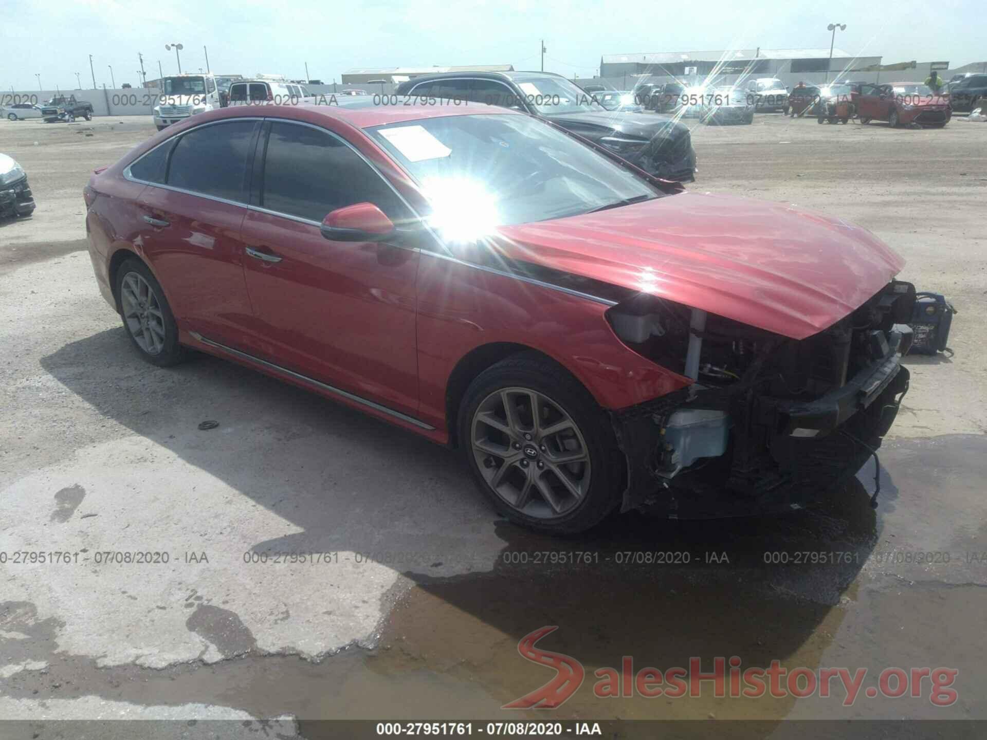 5NPE34AB6JH626256 2018 Hyundai Sonata